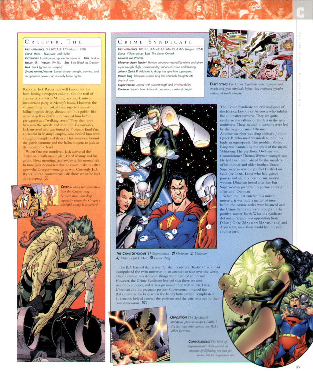 Read online The DC Comics Encyclopedia comic -  Issue # TPB 2 (Part 1) - 88