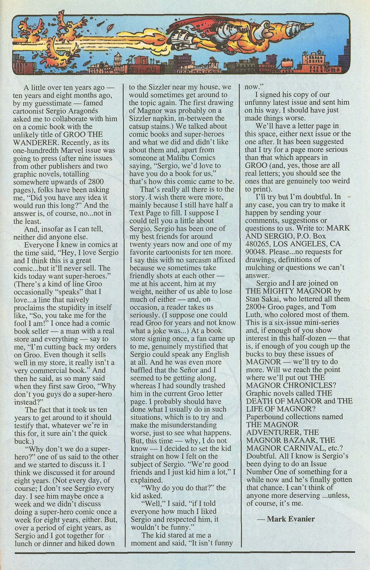 Read online The Mighty Magnor comic -  Issue #1 - 32