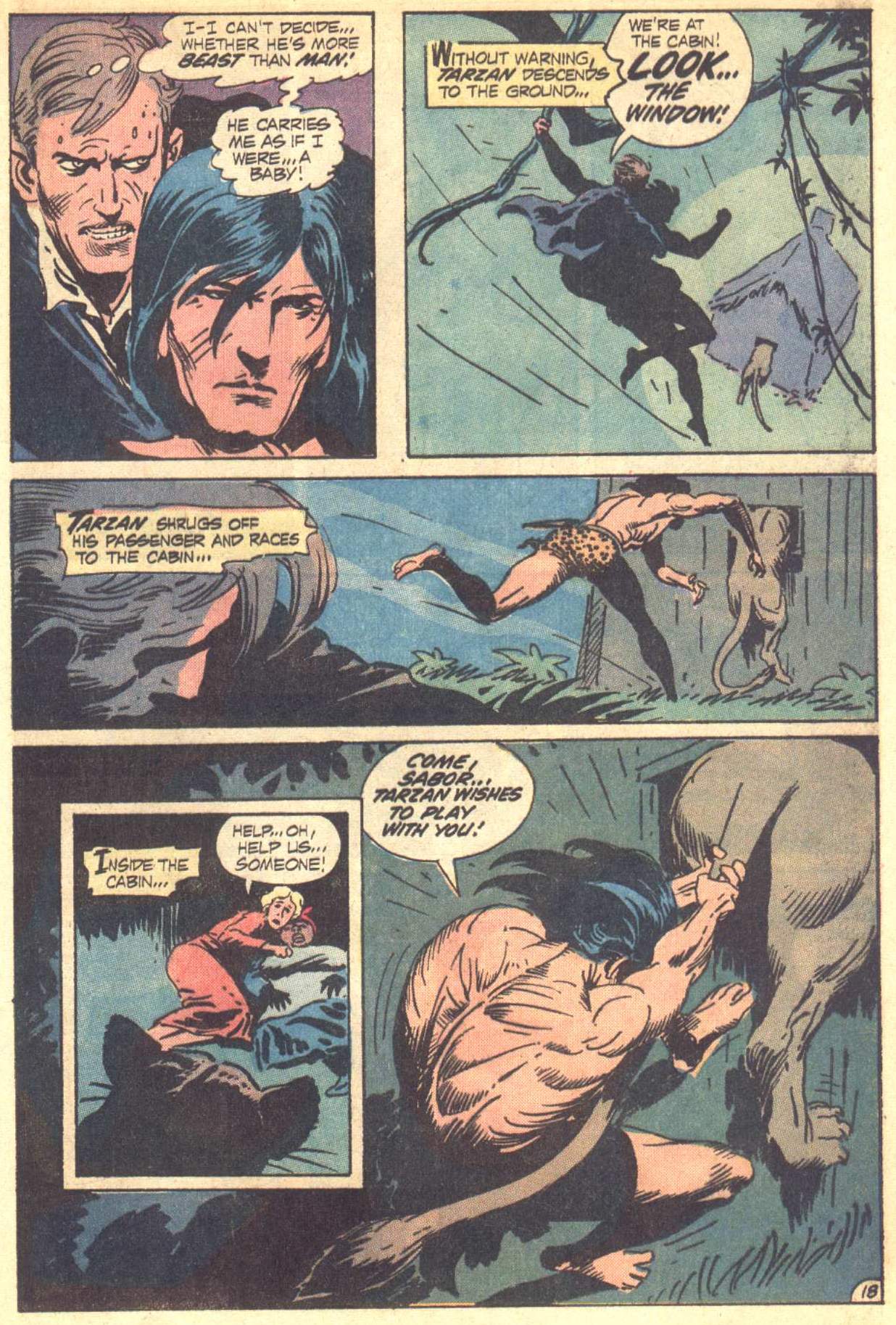 Read online Tarzan (1972) comic -  Issue #209 - 18