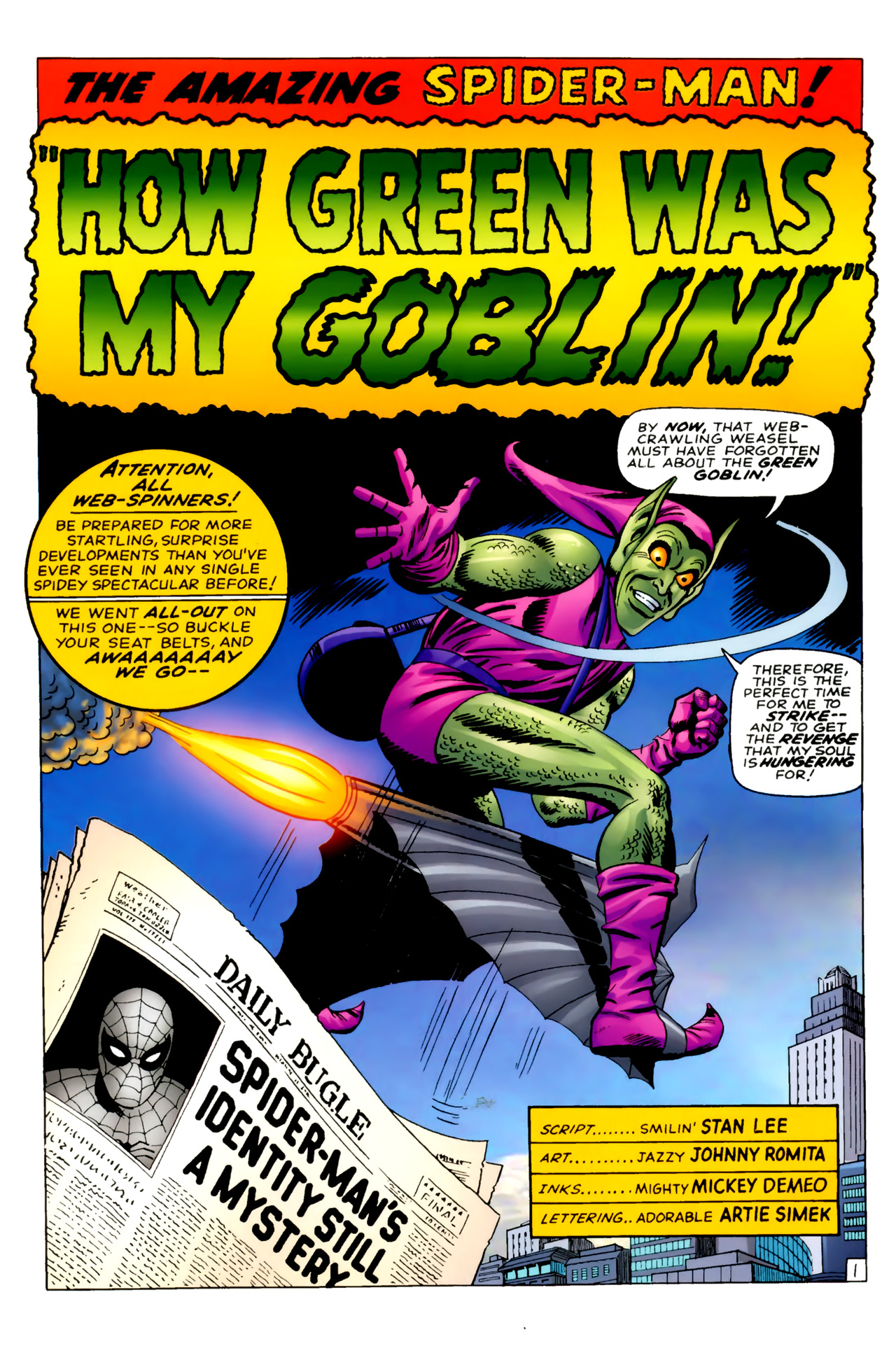 Read online Dark Reign: The Goblin Legacy comic -  Issue # Full - 6
