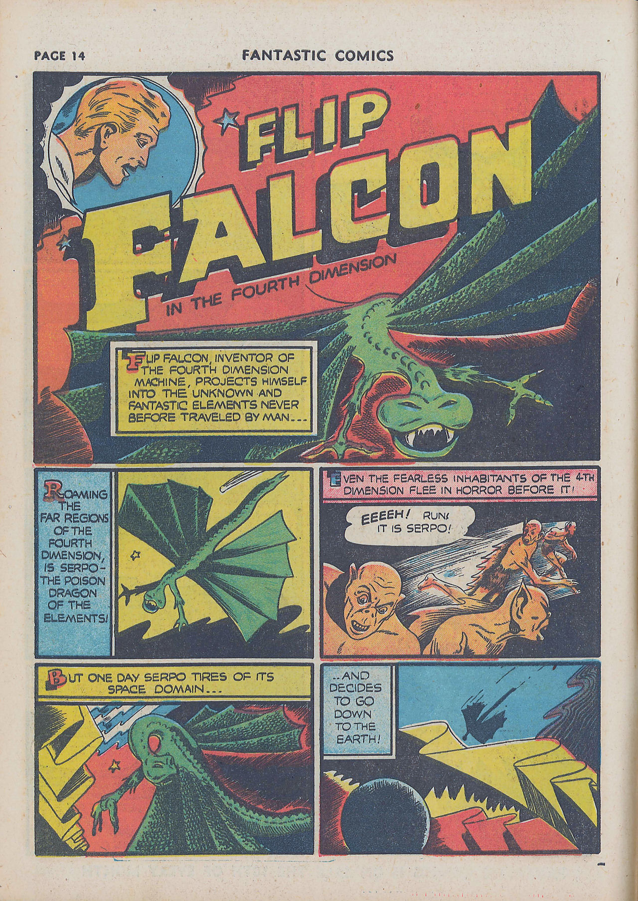 Read online Fantastic Comics comic -  Issue #16 - 16