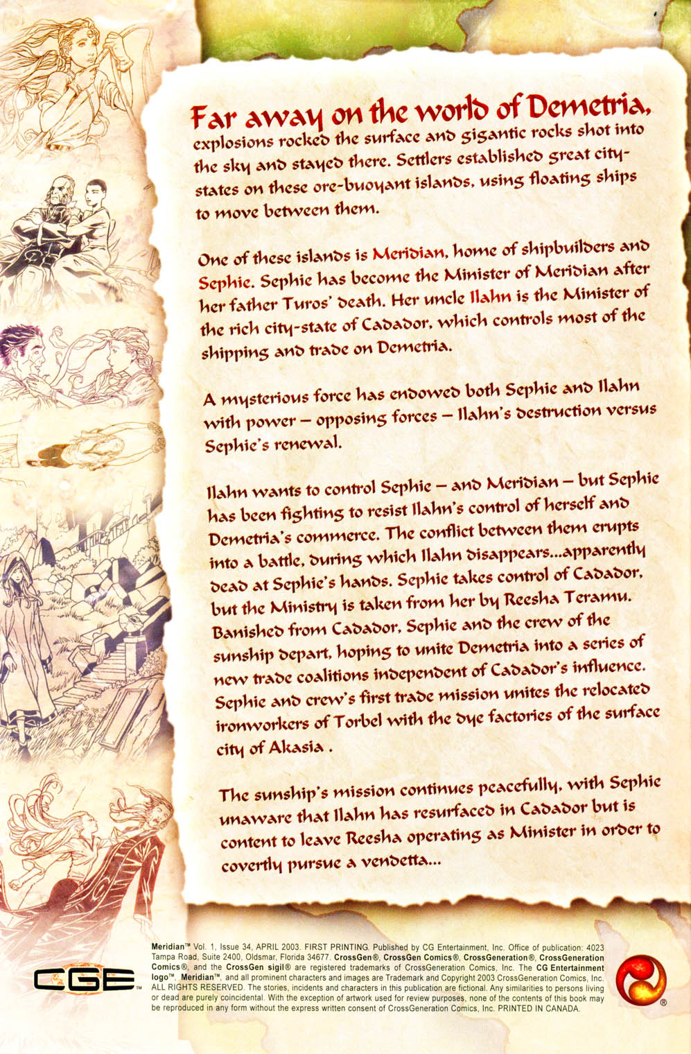 Read online Meridian comic -  Issue #34 - 4