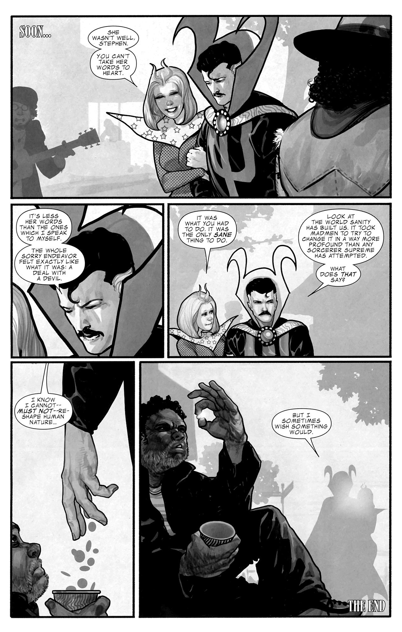 Read online The Mystic Hands of Dr. Strange (B&W) comic -  Issue # Full - 24