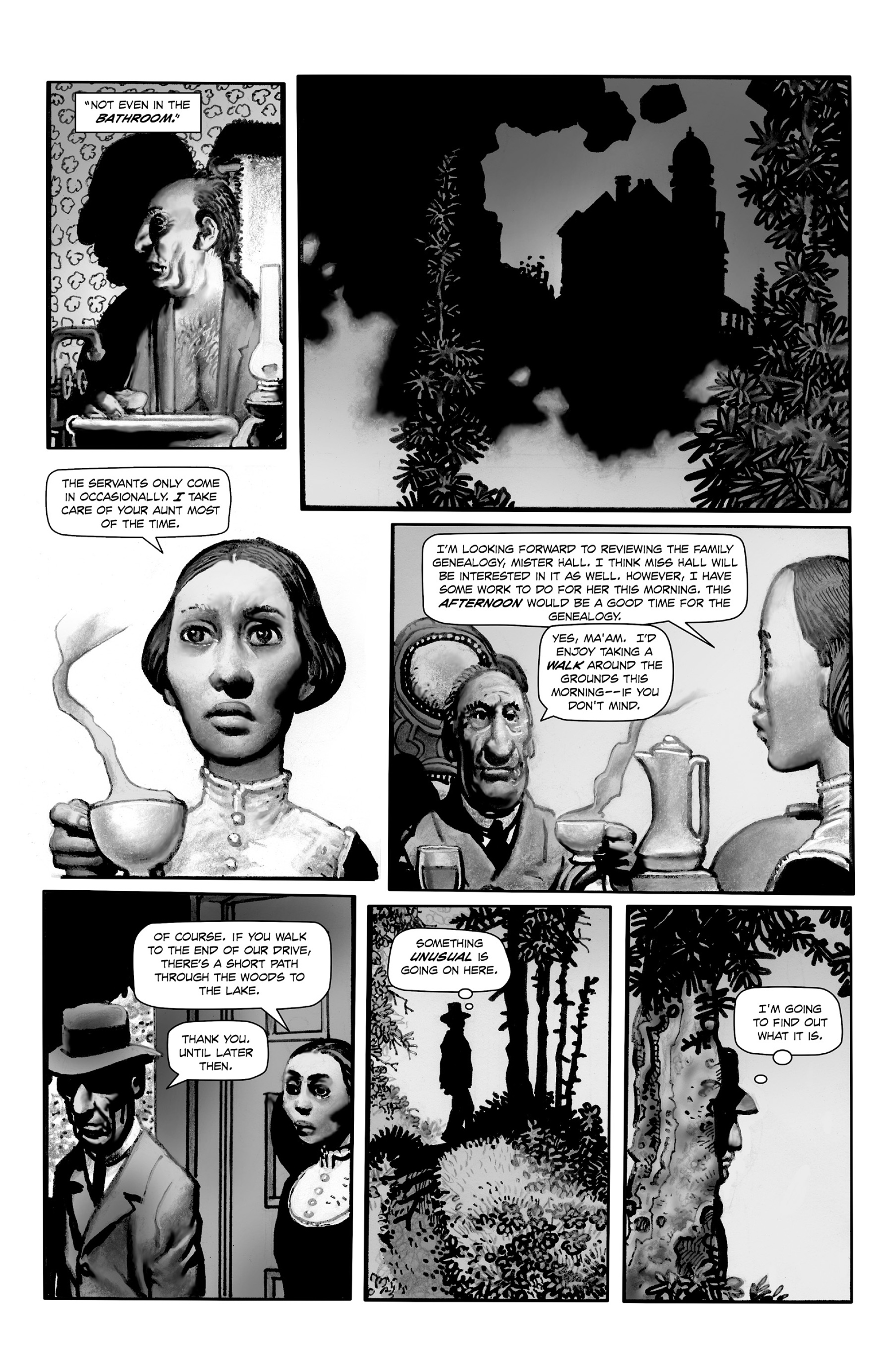 Read online Shadows on the Grave comic -  Issue #5 - 13