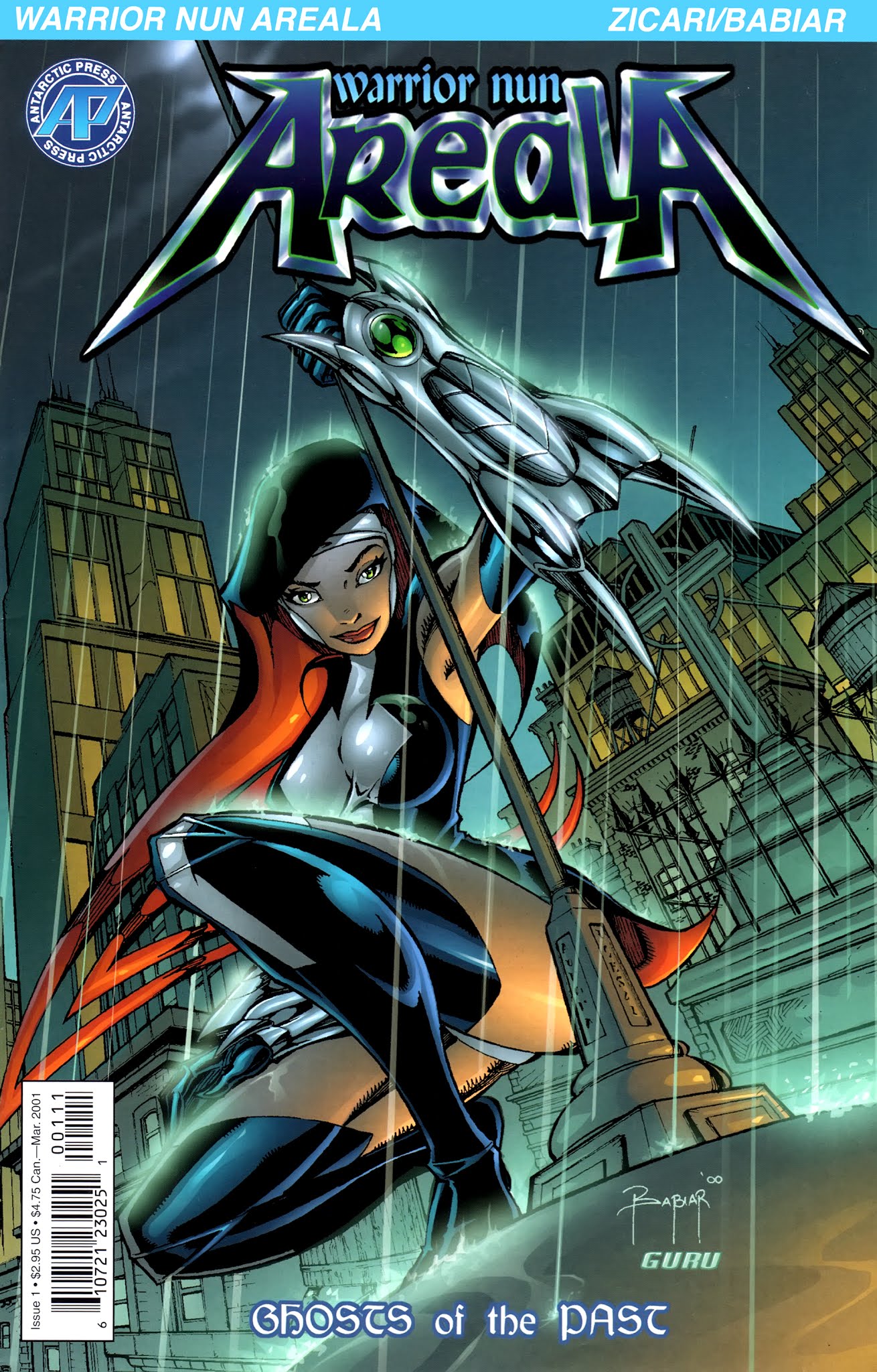 Read online Warrior Nun Areala: Ghosts of the Past comic -  Issue #1 - 1