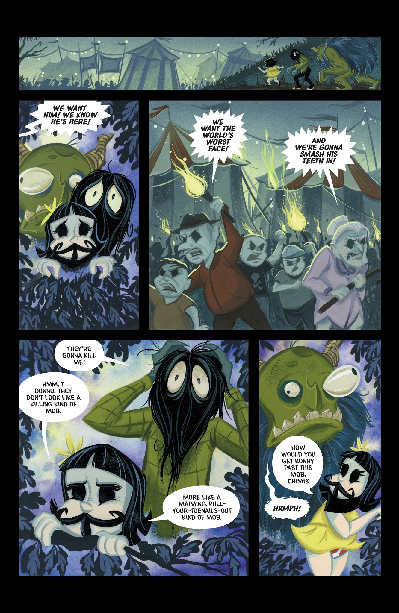 Read online Chimichanga: Sorrow of the World's Worst Face comic -  Issue #4 - 4