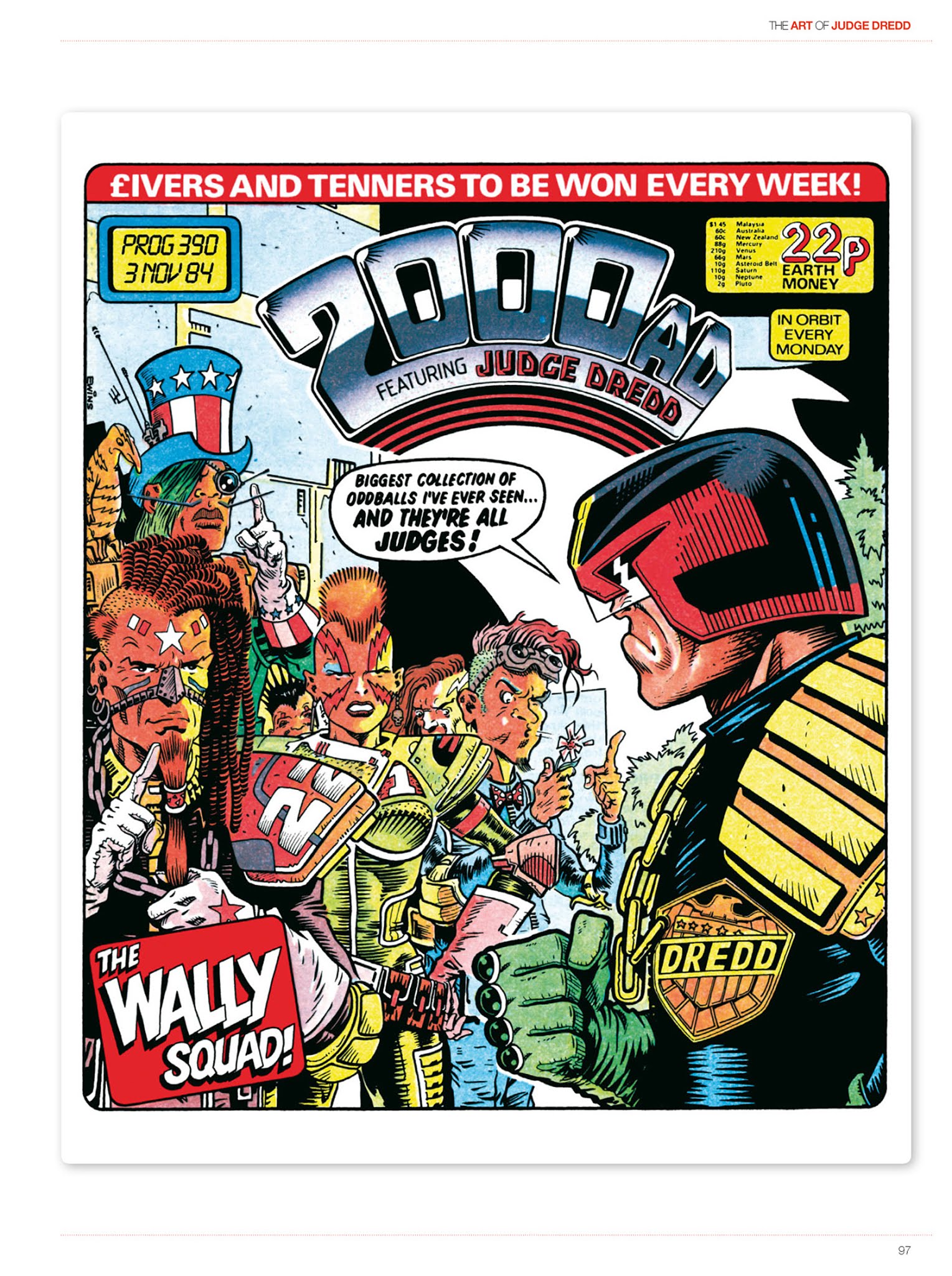 Read online The Art of Judge Dredd: Featuring 35 Years of Zarjaz Covers comic -  Issue # TPB (Part 2) - 8