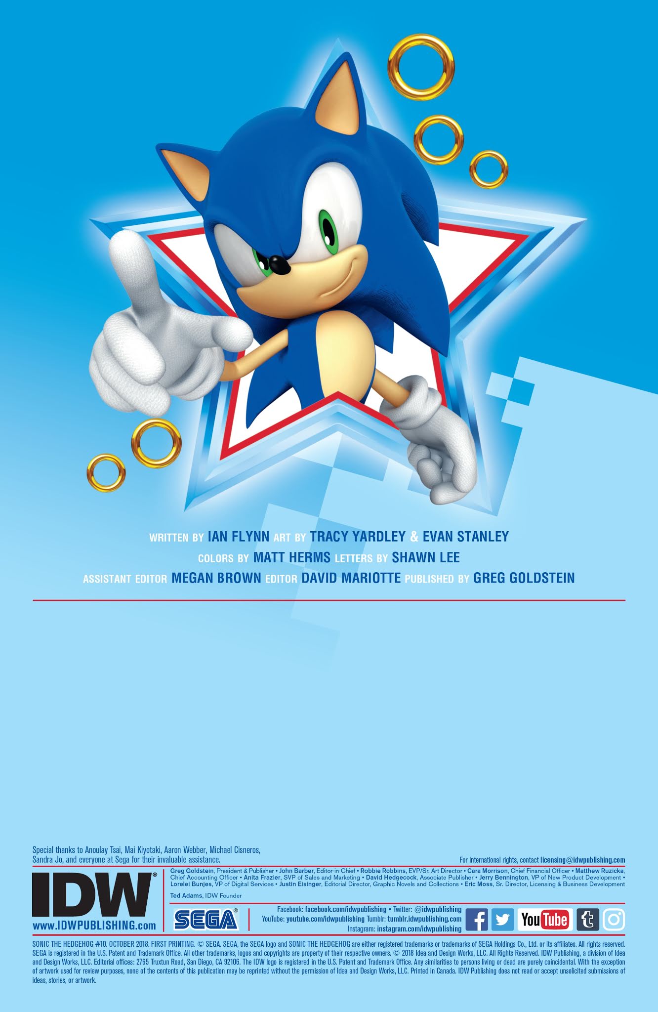 Read online Sonic the Hedgehog (2018) comic -  Issue #10 - 2