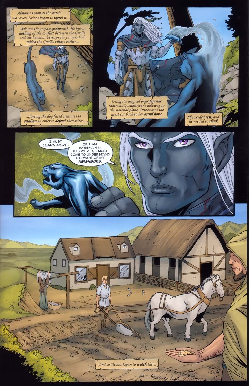 Read online Forgotten Realms: Sojourn comic -  Issue #1 - 8