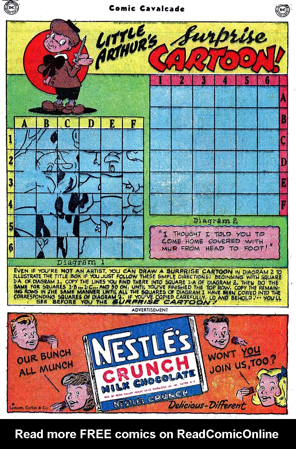 Read online Comic Cavalcade comic -  Issue #38 - 61