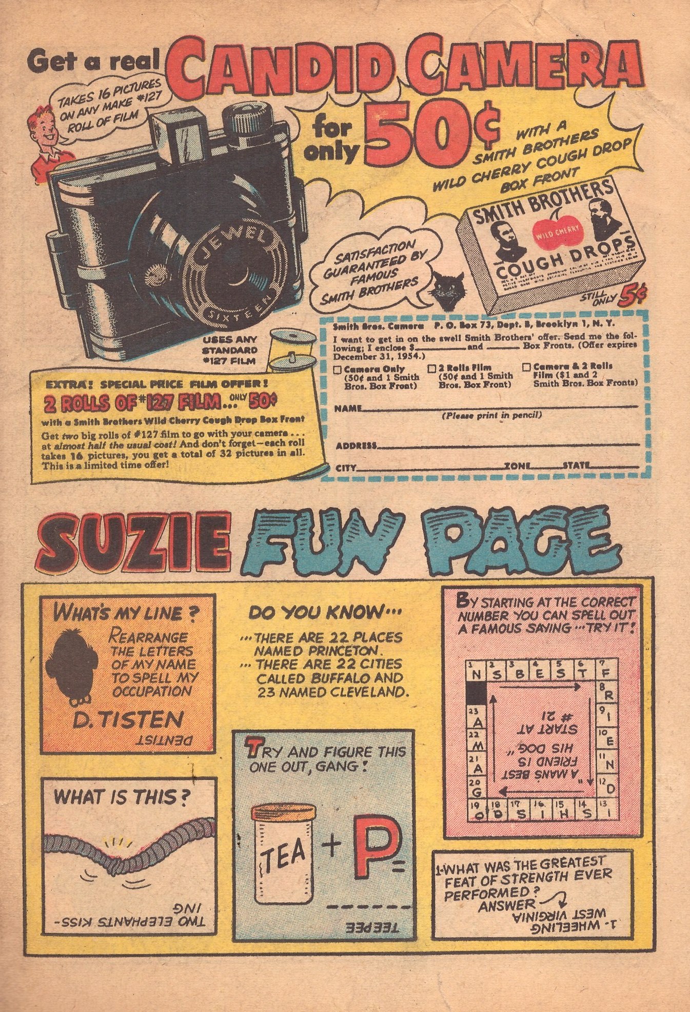 Read online Suzie Comics comic -  Issue #96 - 25