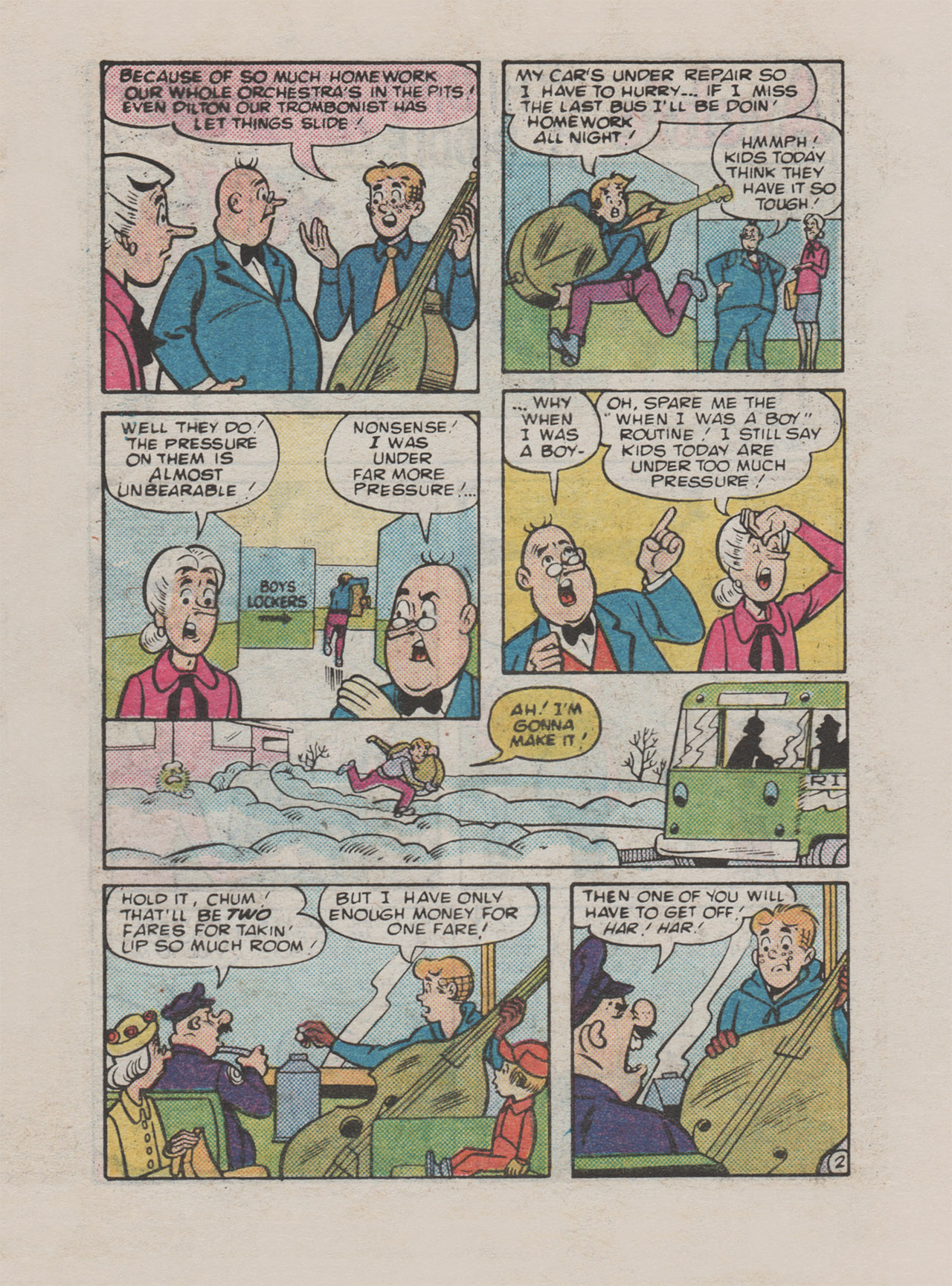 Read online Jughead with Archie Digest Magazine comic -  Issue #91 - 93