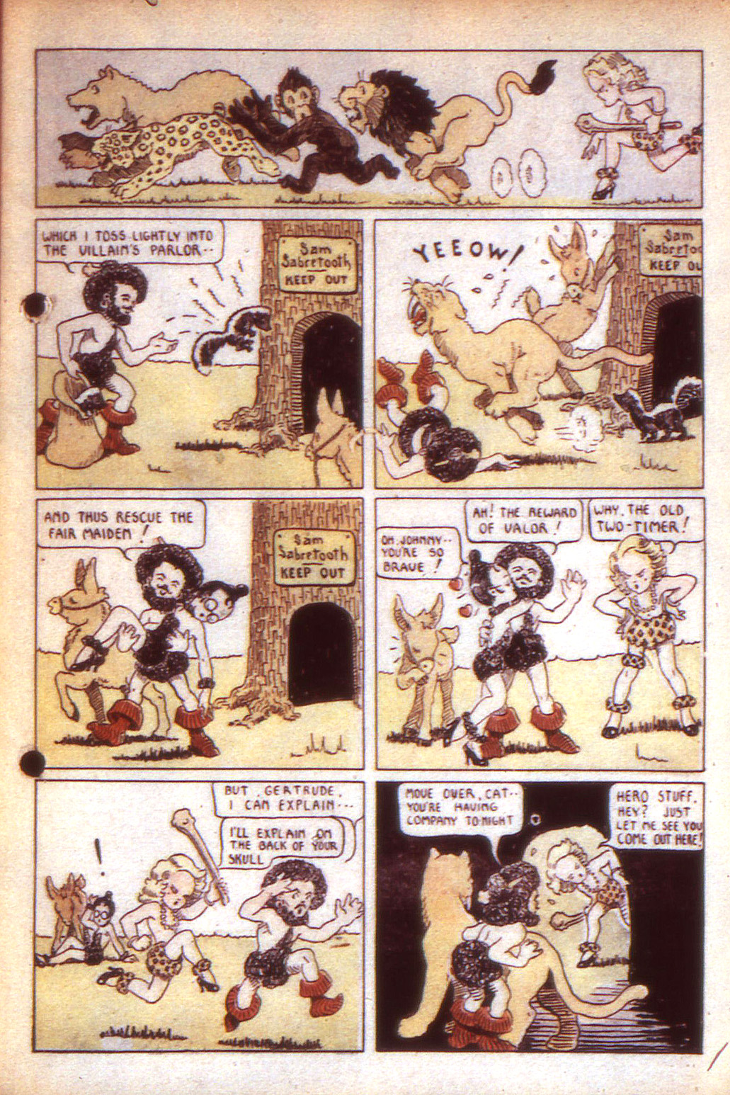 Read online Funny Pages comic -  Issue #6 - 14