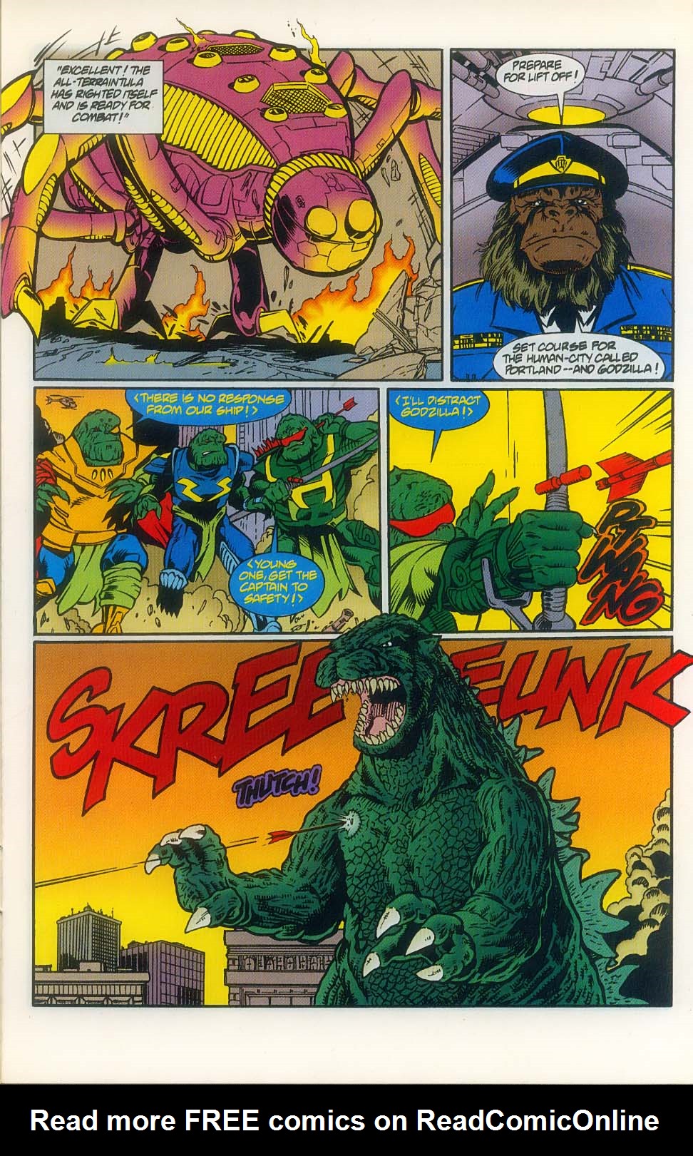 Read online Godzilla (1995) comic -  Issue #8 - 11