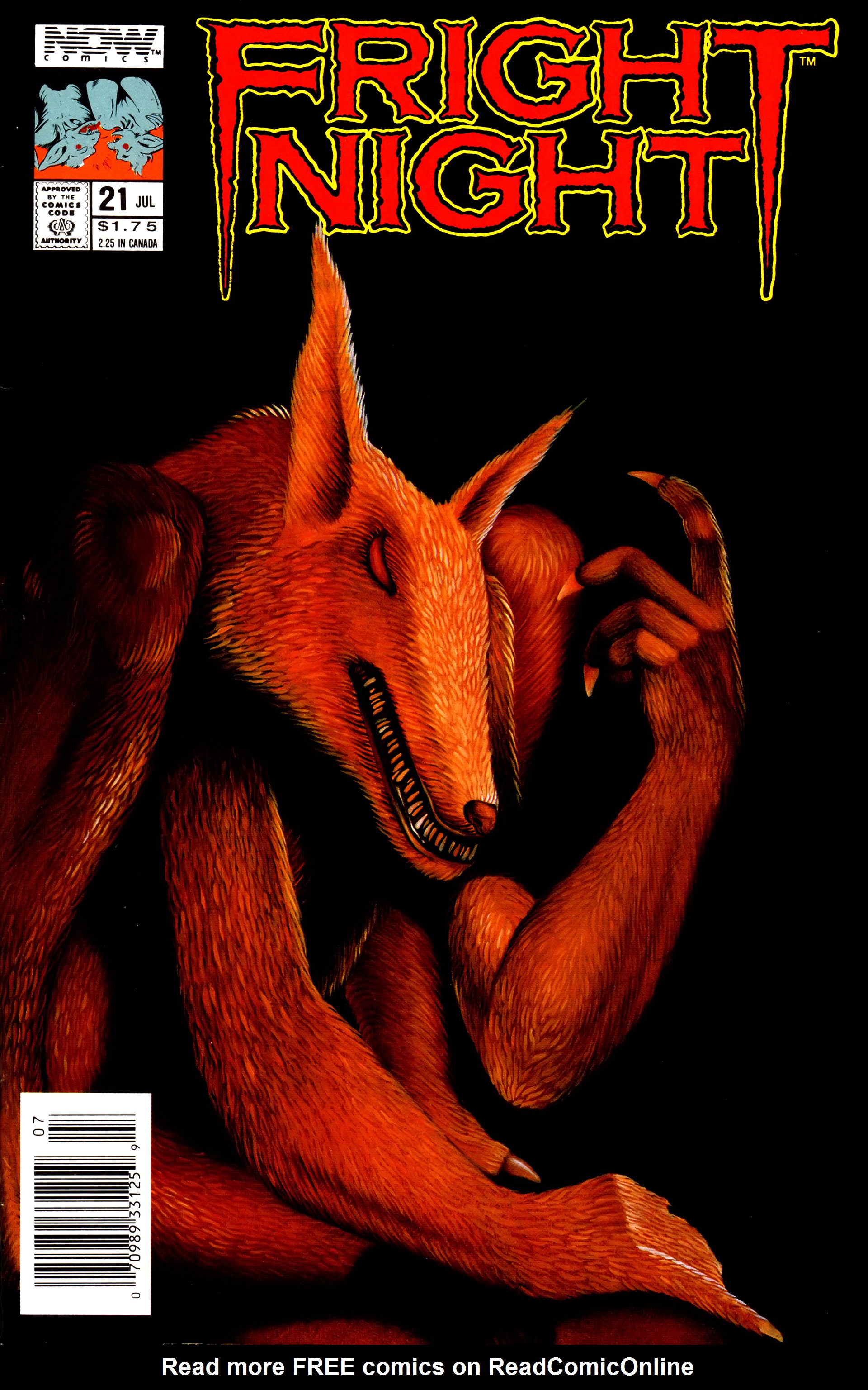 Read online Fright Night (1988) comic -  Issue #21 - 1