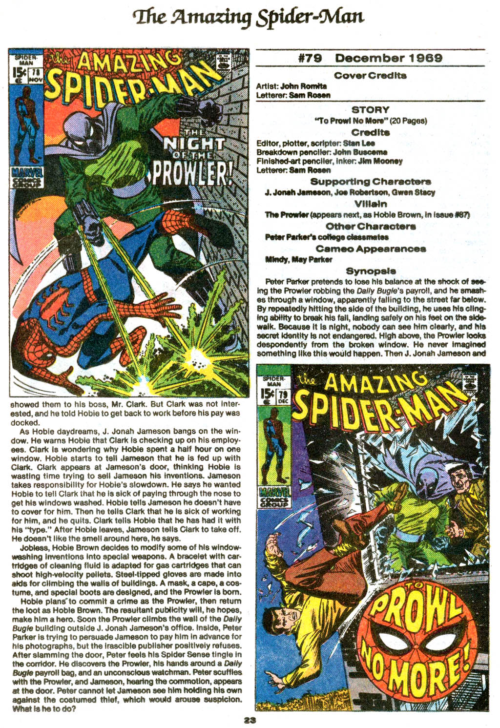 Read online The Official Marvel Index to The Amazing Spider-Man comic -  Issue #3 - 25