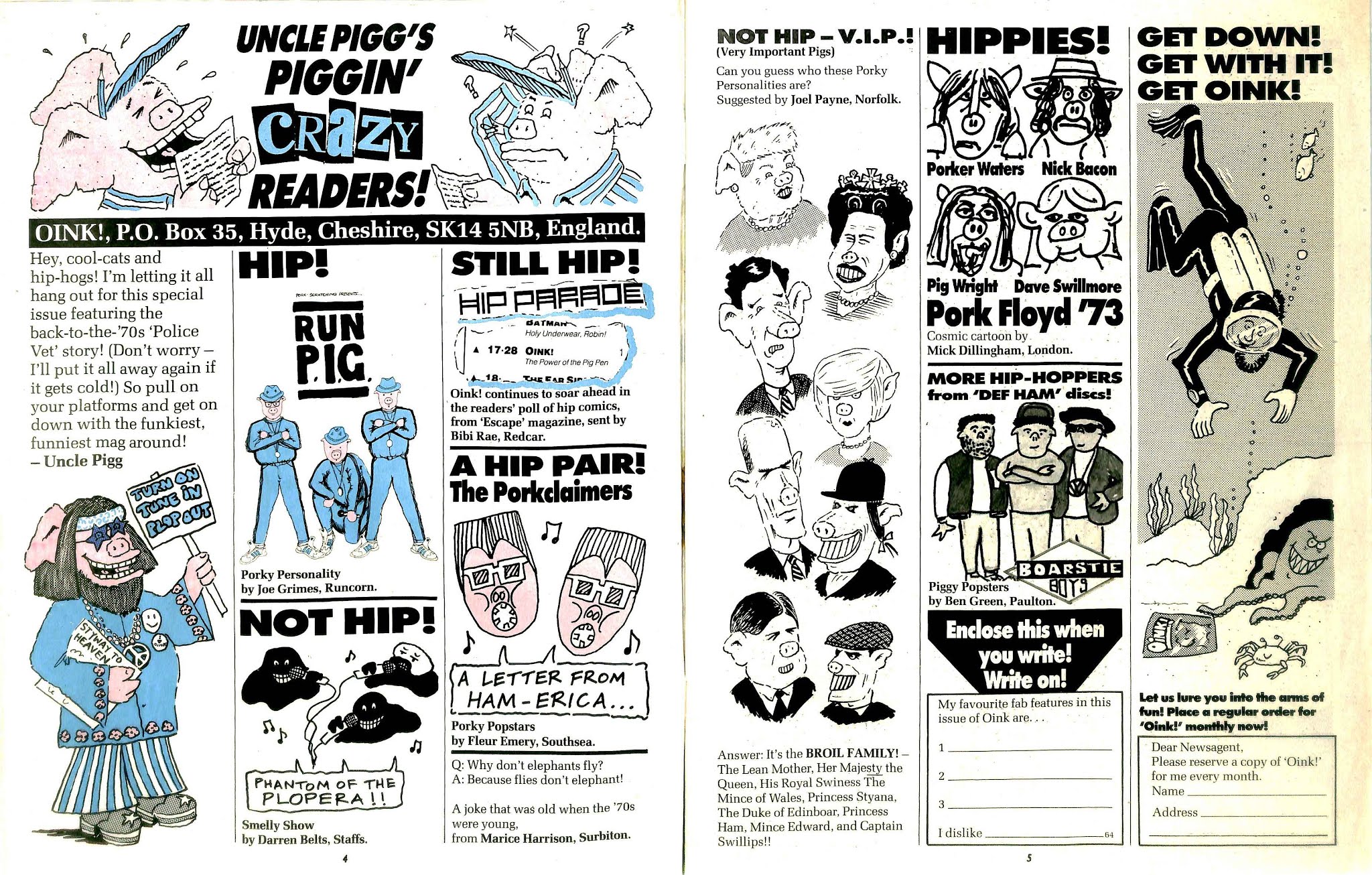 Read online Oink! comic -  Issue #64 - 4