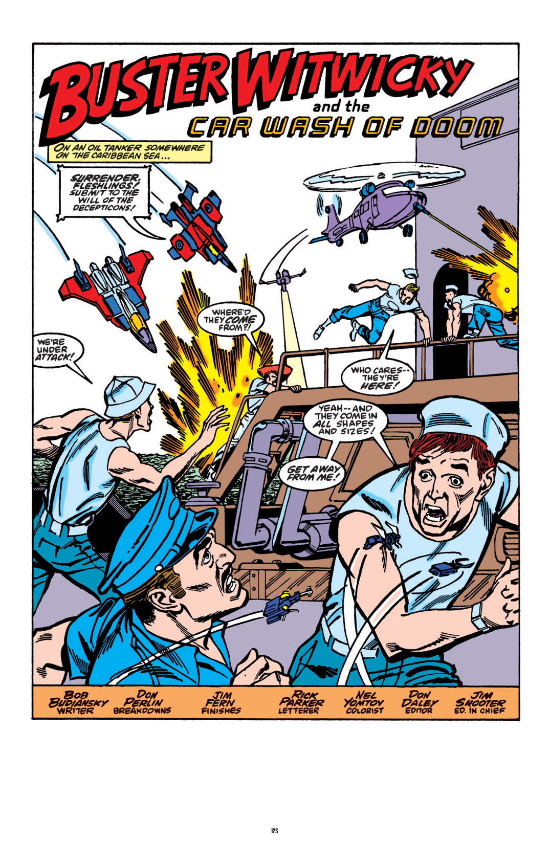 Read online The Transformers Classics comic -  Issue # TPB 3 - 124
