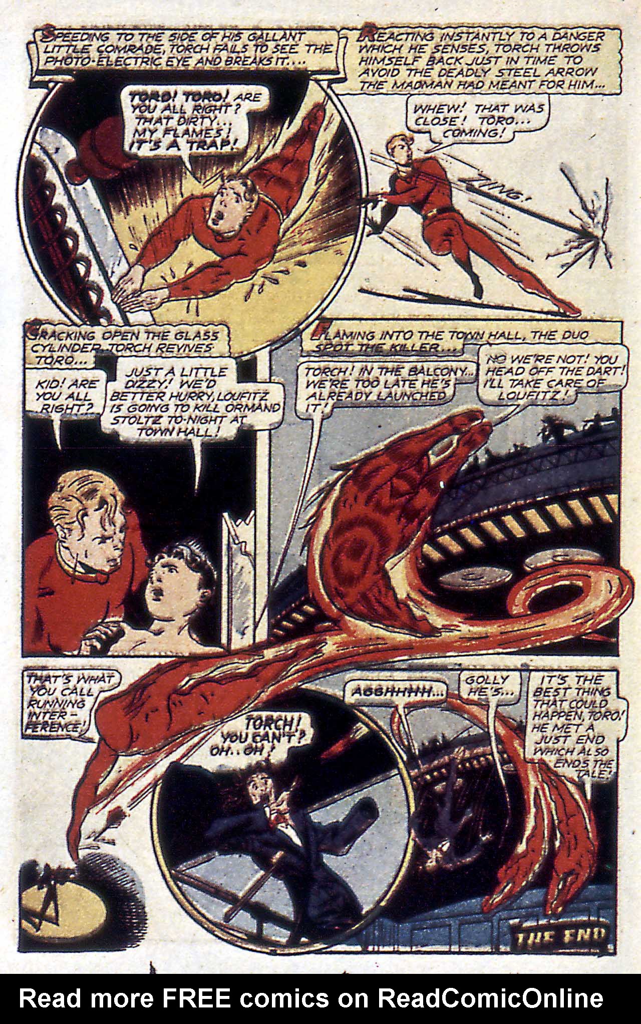 Read online The Human Torch (1940) comic -  Issue #18 - 13