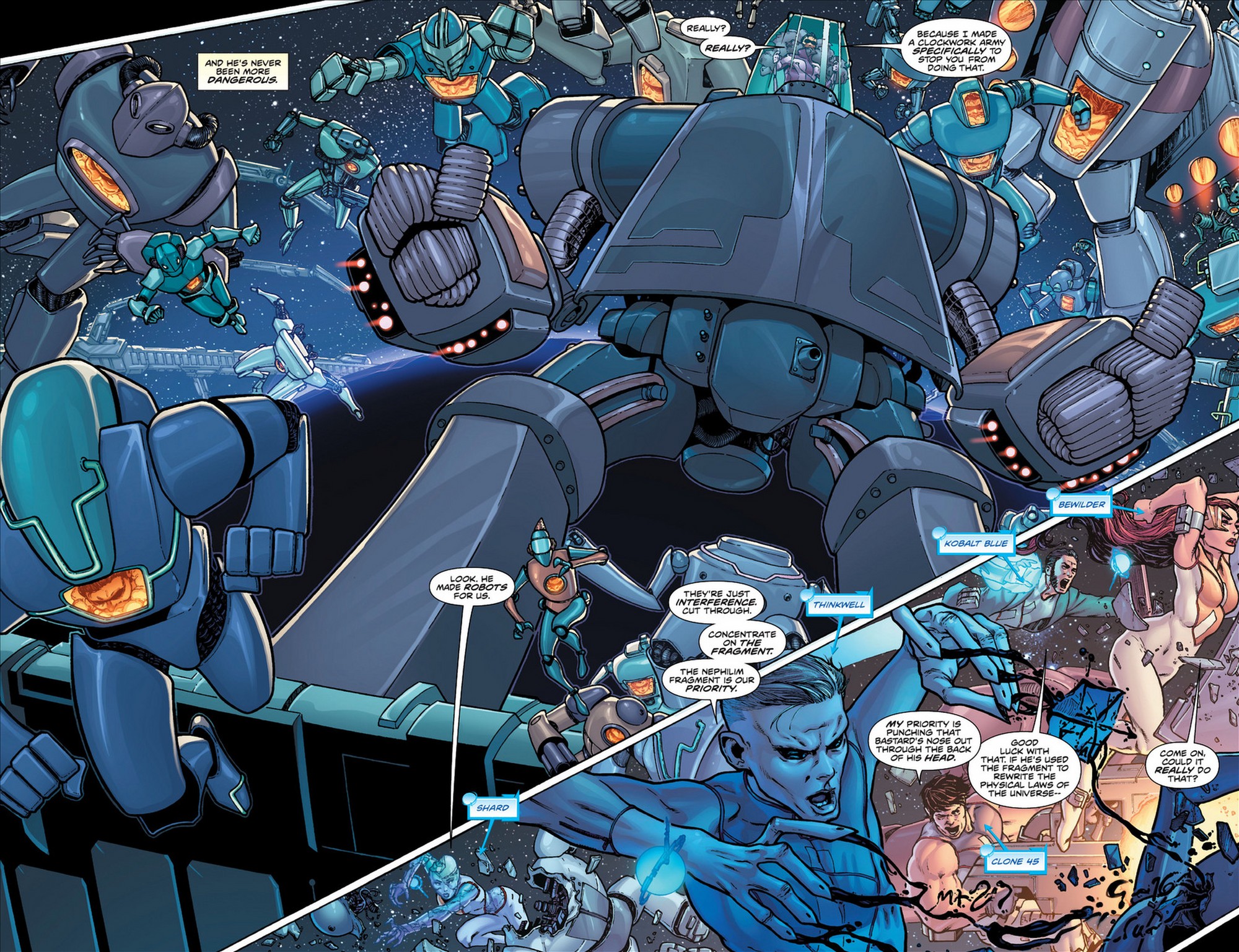 Read online The Hypernaturals comic -  Issue #1 - 12