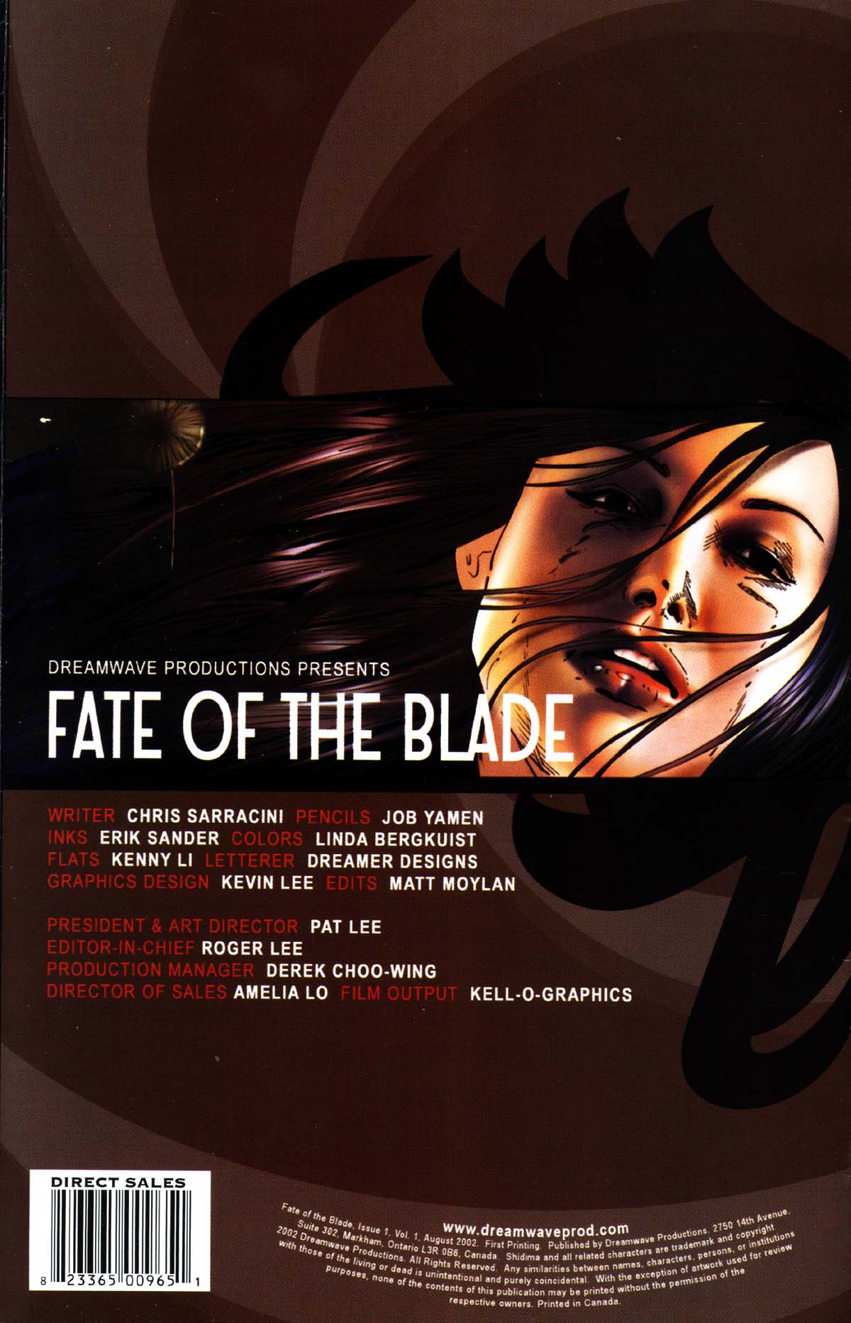 Read online Fate of the Blade comic -  Issue #1 - 4