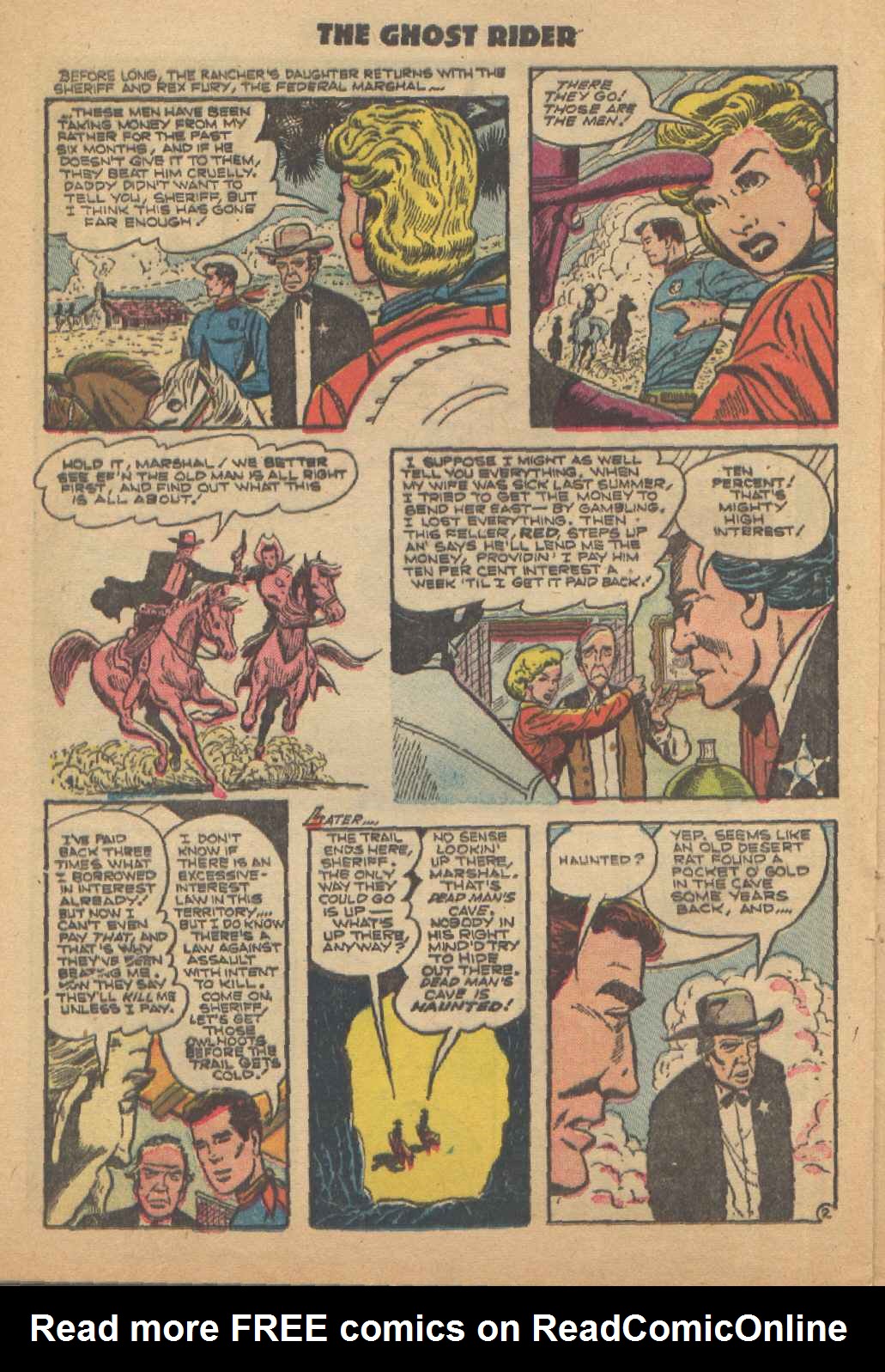 Read online The Ghost Rider (1950) comic -  Issue #13 - 20