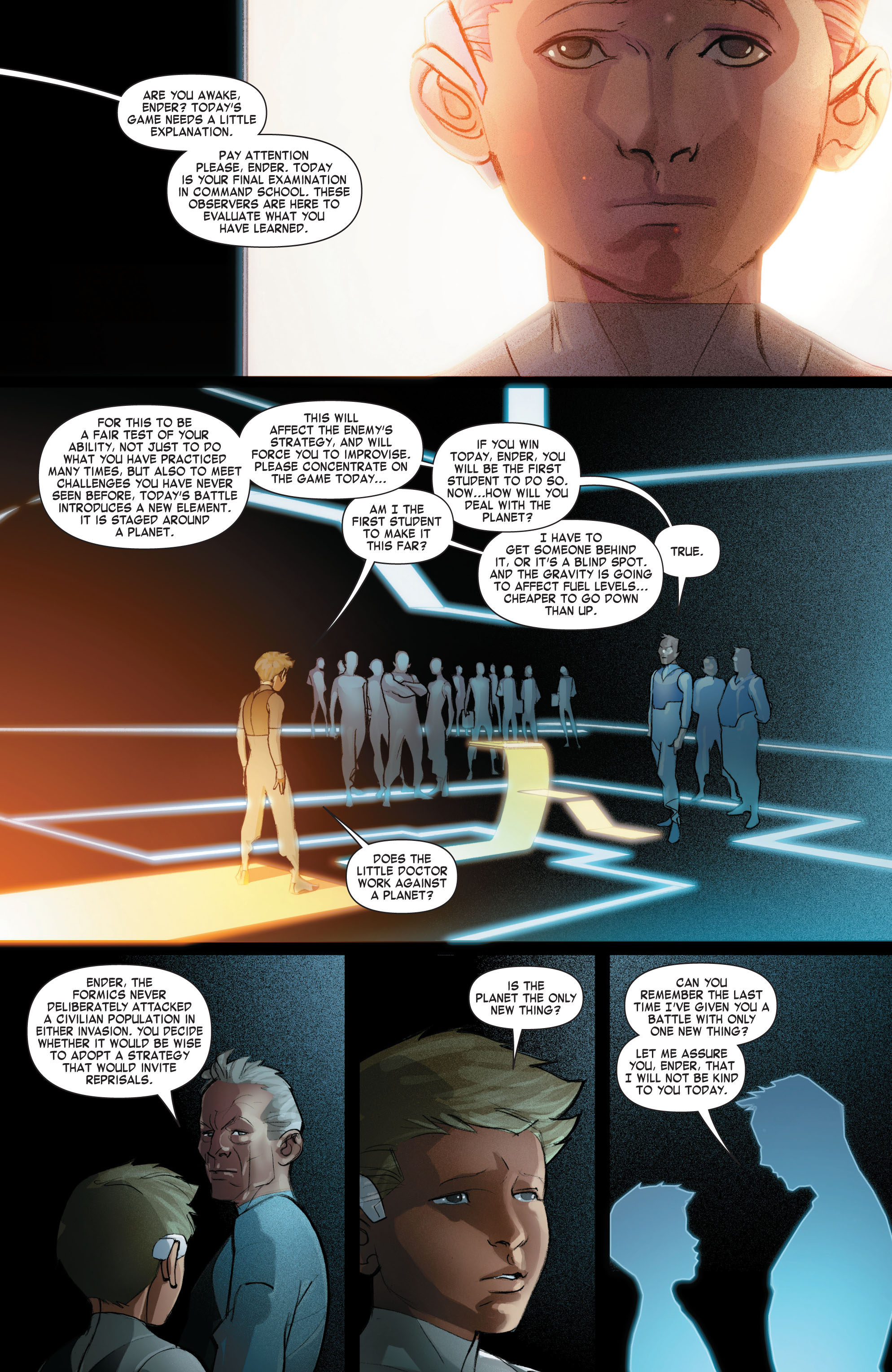 Read online Ender's Game: Command School comic -  Issue #5 - 15