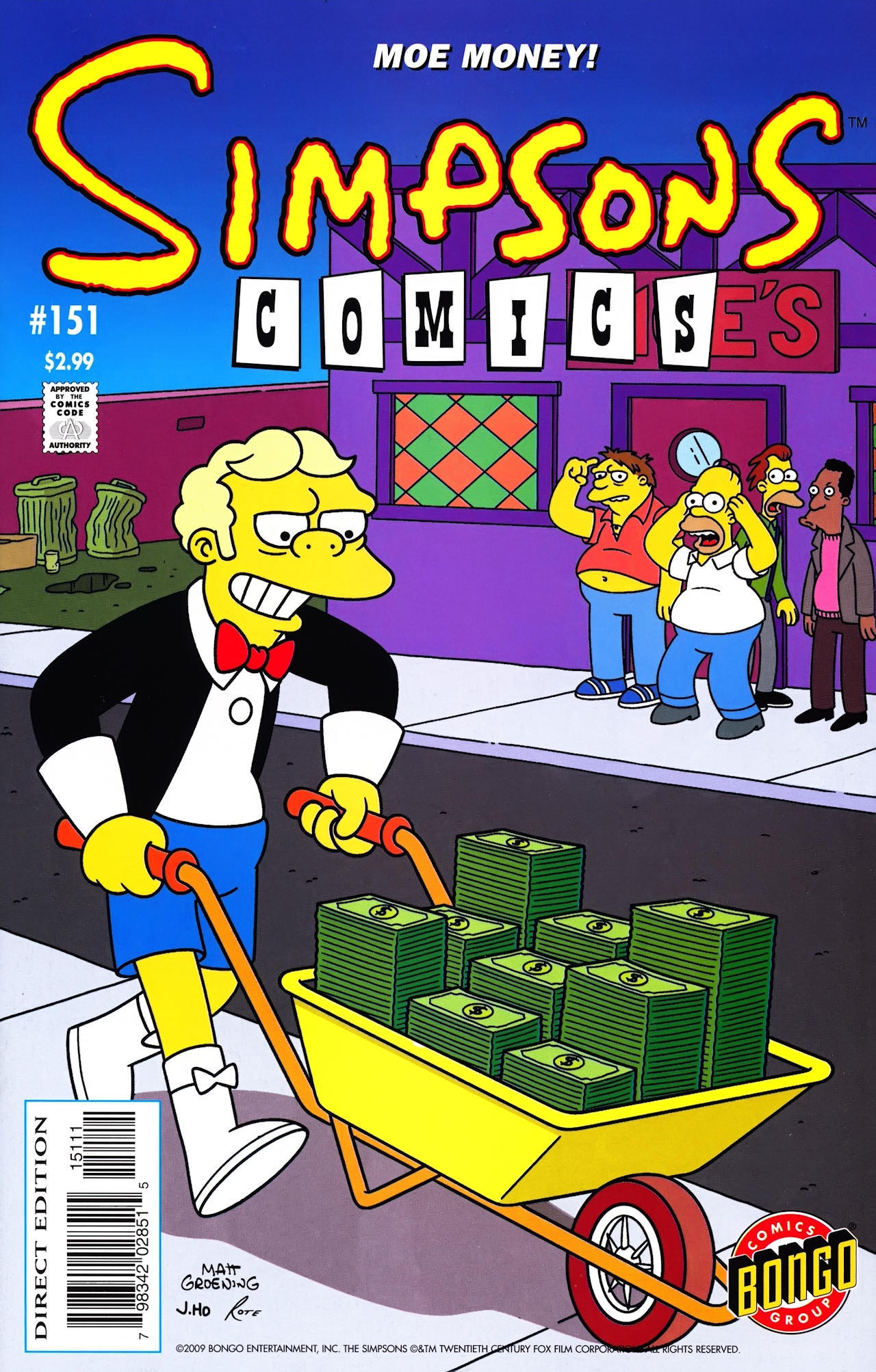 Read online Simpsons Comics comic -  Issue #151 - 1