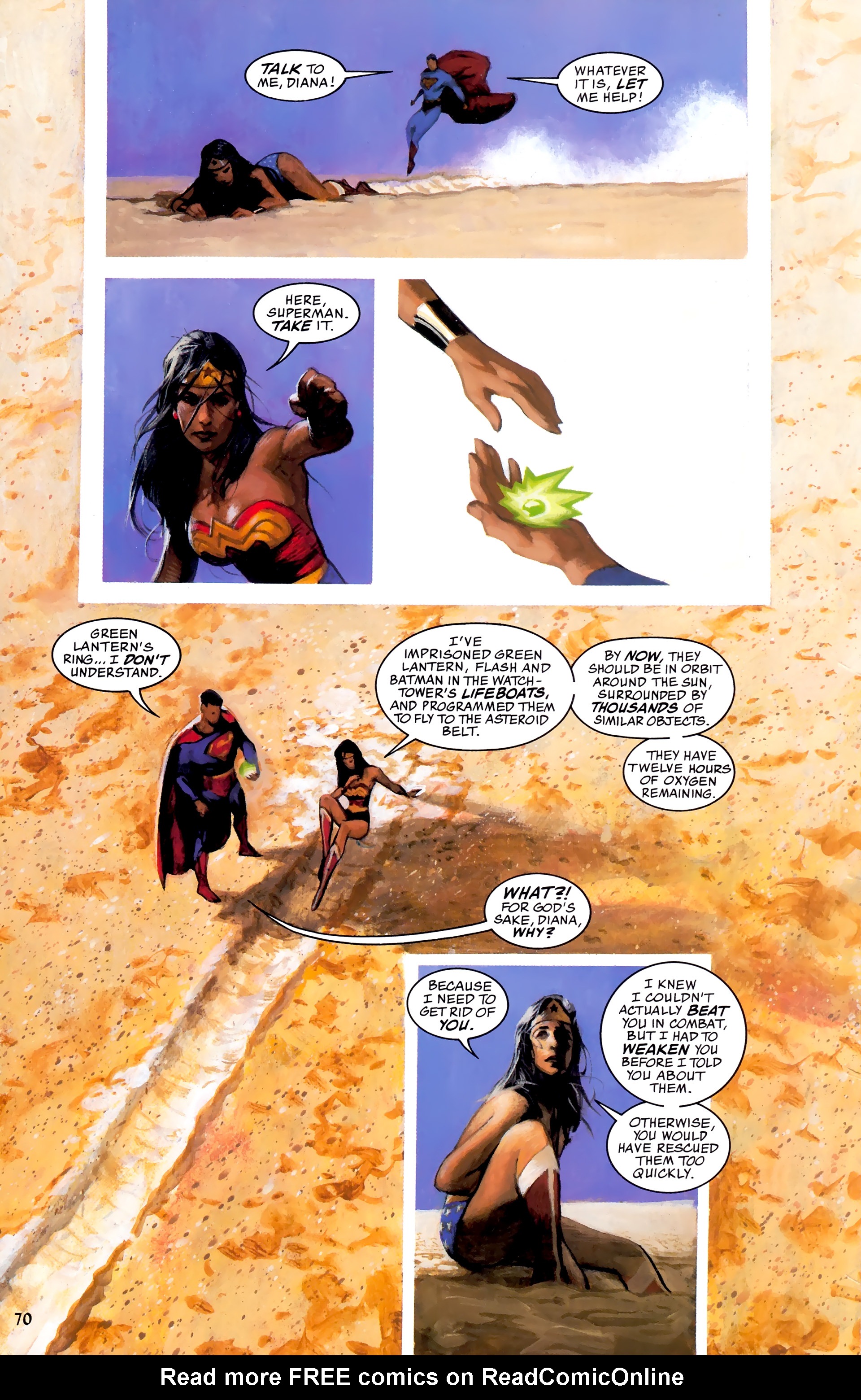 Read online JLA: A League of One comic -  Issue # Full - 77