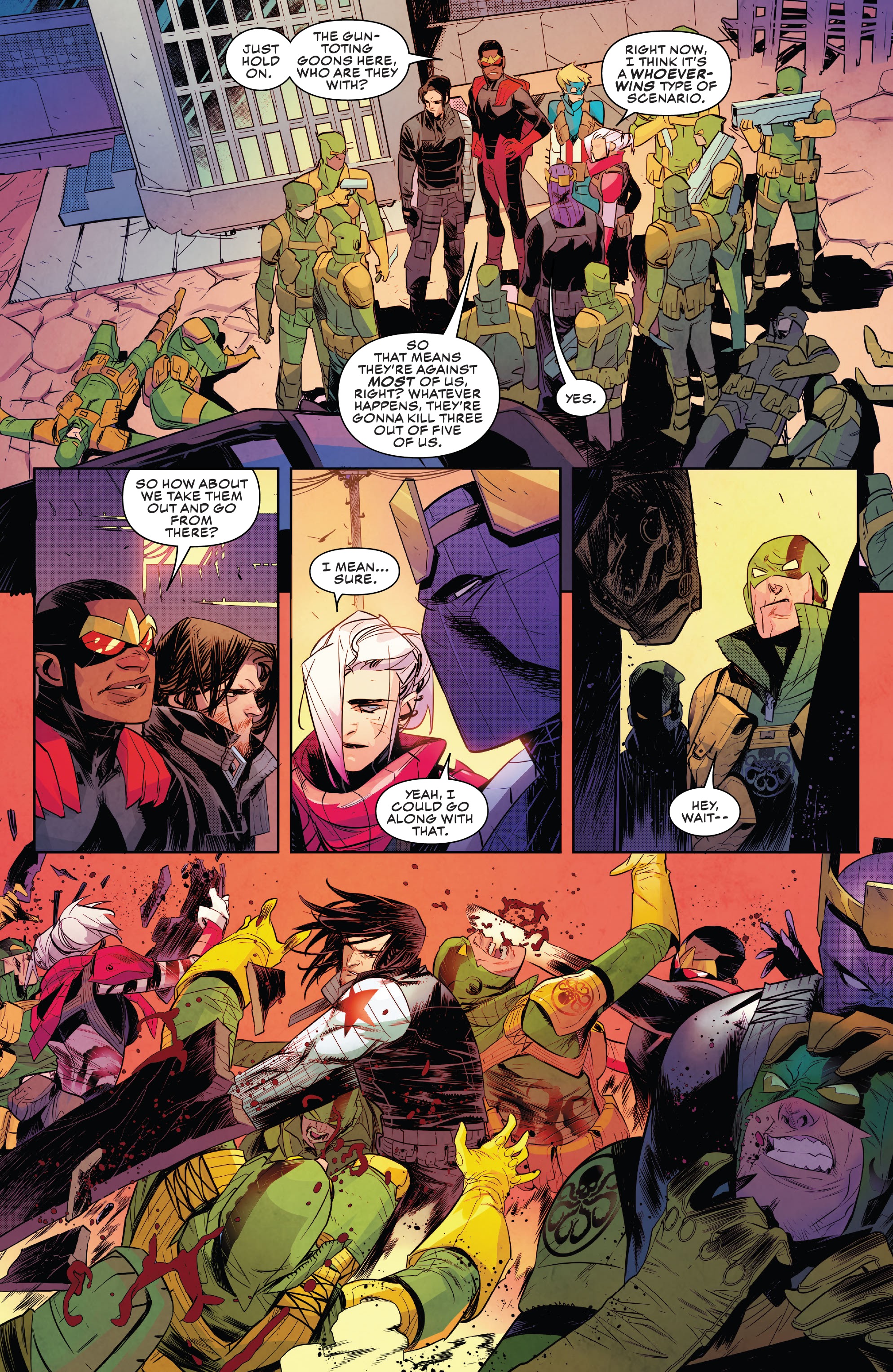 Read online Falcon & Winter Soldier comic -  Issue #5 - 13