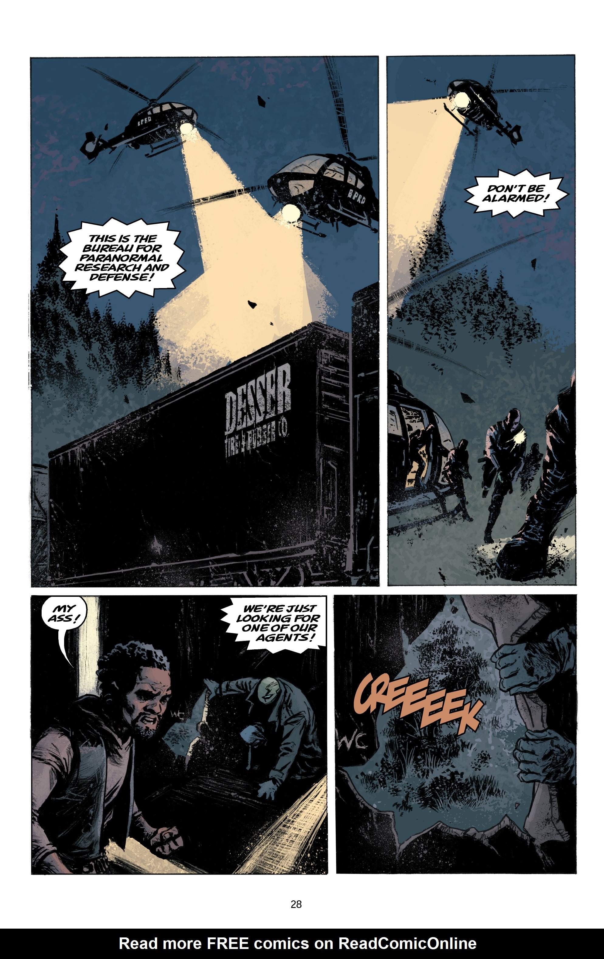 Read online Abe Sapien comic -  Issue # _TPB Dark and Terrible 1 (Part 1) - 29