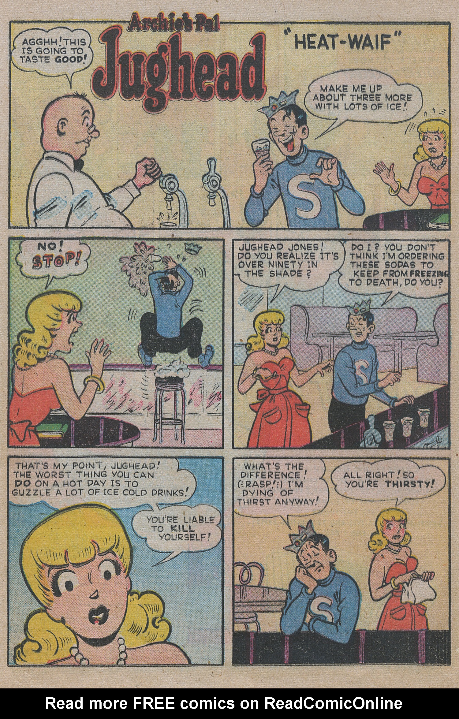Read online Archie's Pal Jughead comic -  Issue #13 - 12