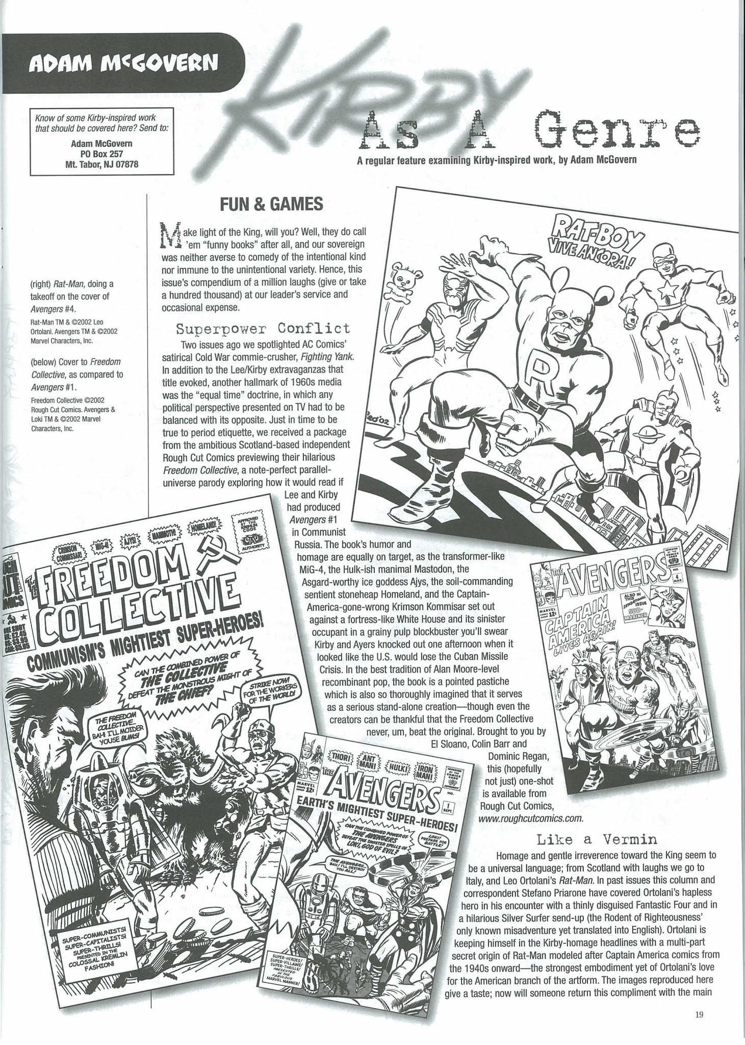 Read online The Jack Kirby Collector comic -  Issue #36 - 21