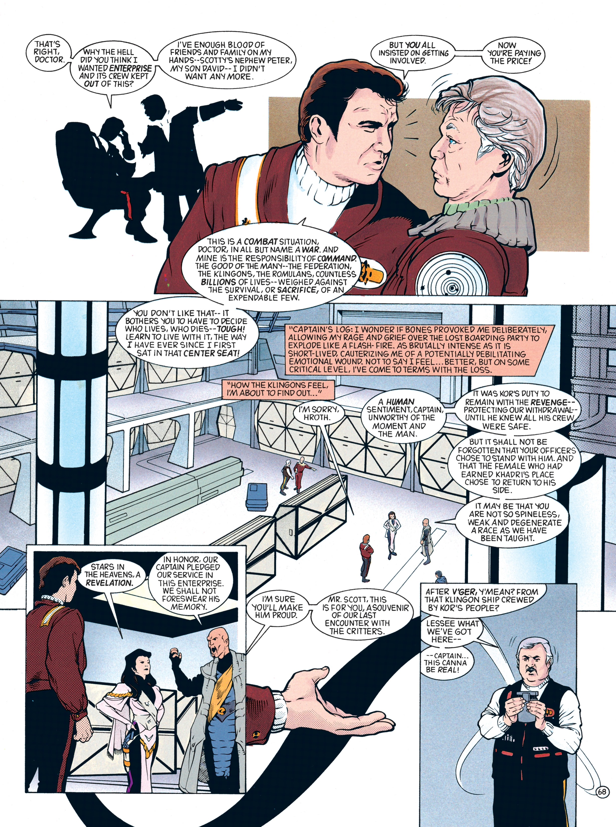 Read online Star Trek: Debt of Honor Facsimile Edition comic -  Issue # TPB - 71