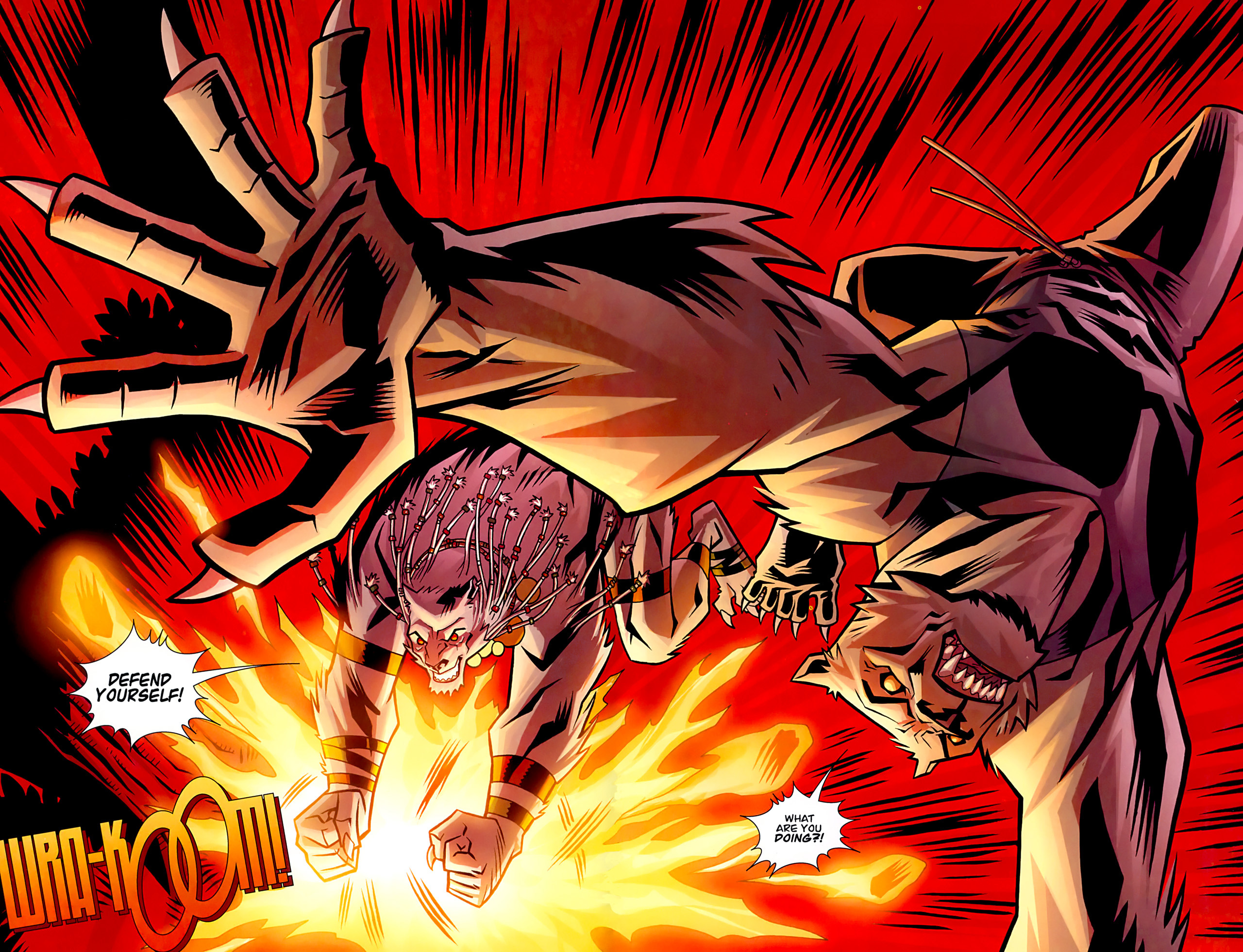 Read online The Astounding Wolf-Man comic -  Issue #9 - 4
