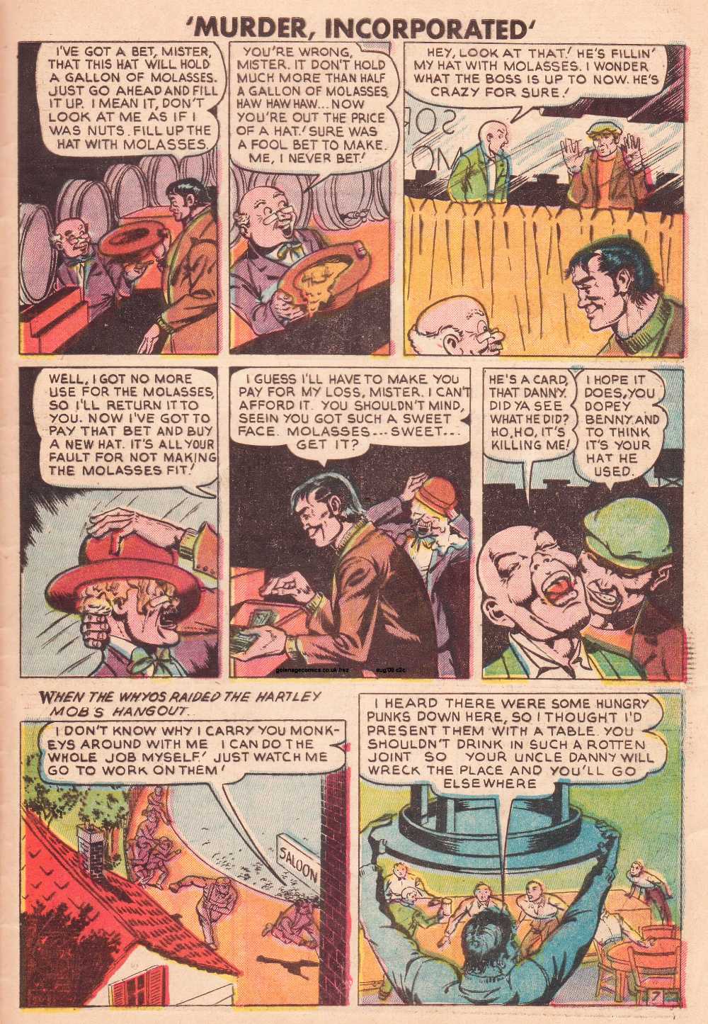 Read online Murder Incorporated (1948) comic -  Issue #8 - 29