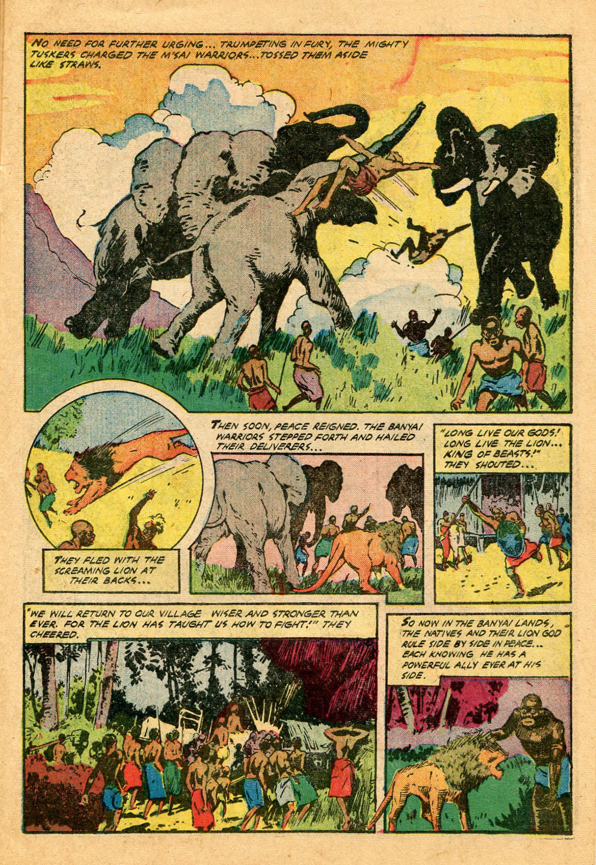 Read online Wambi Jungle Boy comic -  Issue #13 - 23