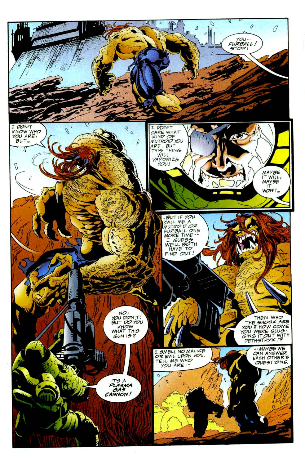 Read online Ravage 2099 comic -  Issue #31 - 16