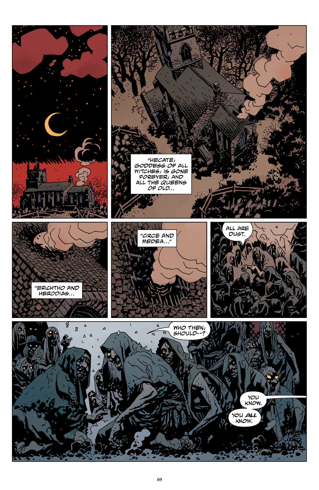 Read online Hellboy Omnibus comic -  Issue # TPB 3 (Part 1) - 70