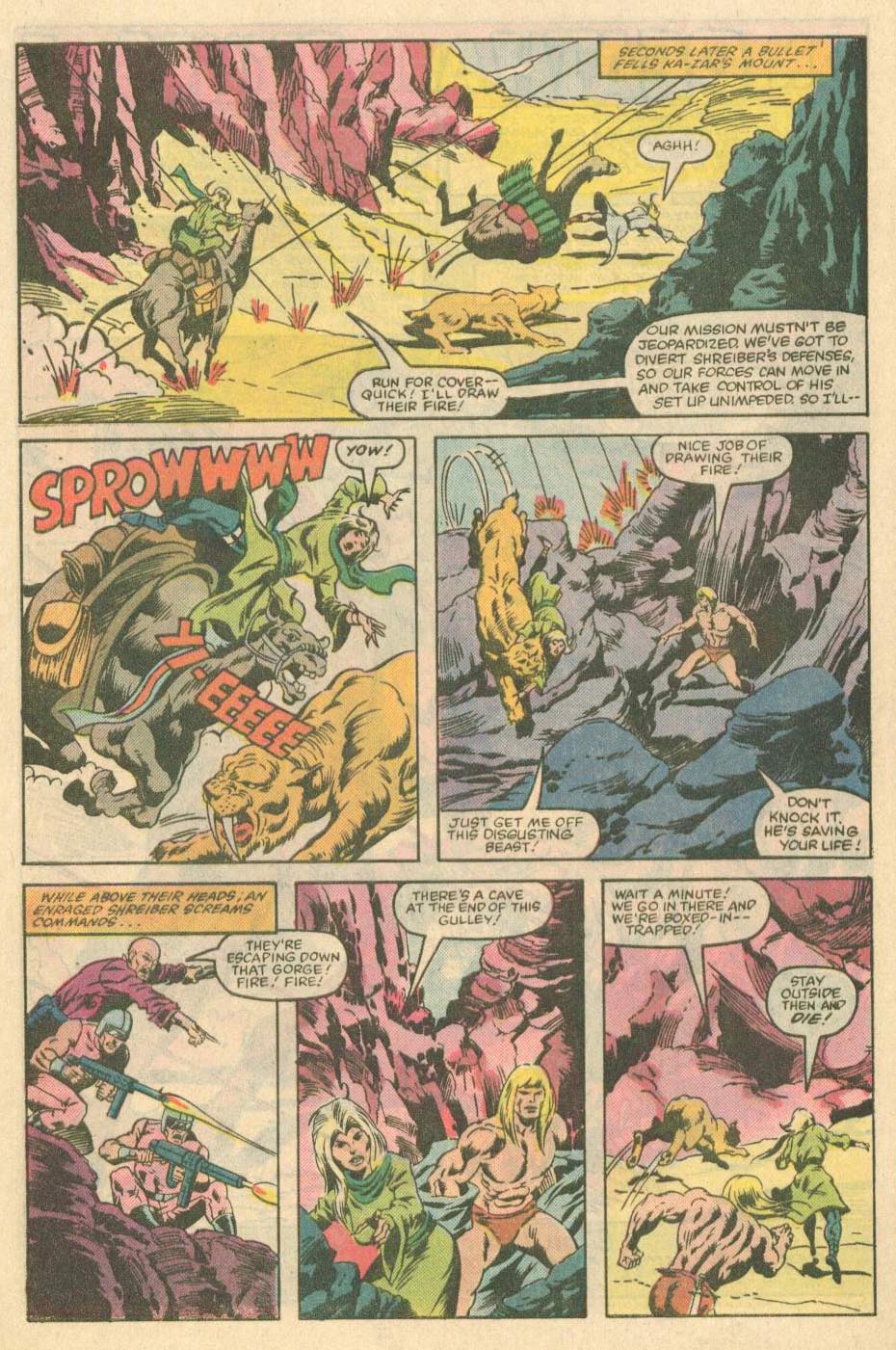 Read online Ka-Zar the Savage comic -  Issue #24 - 4