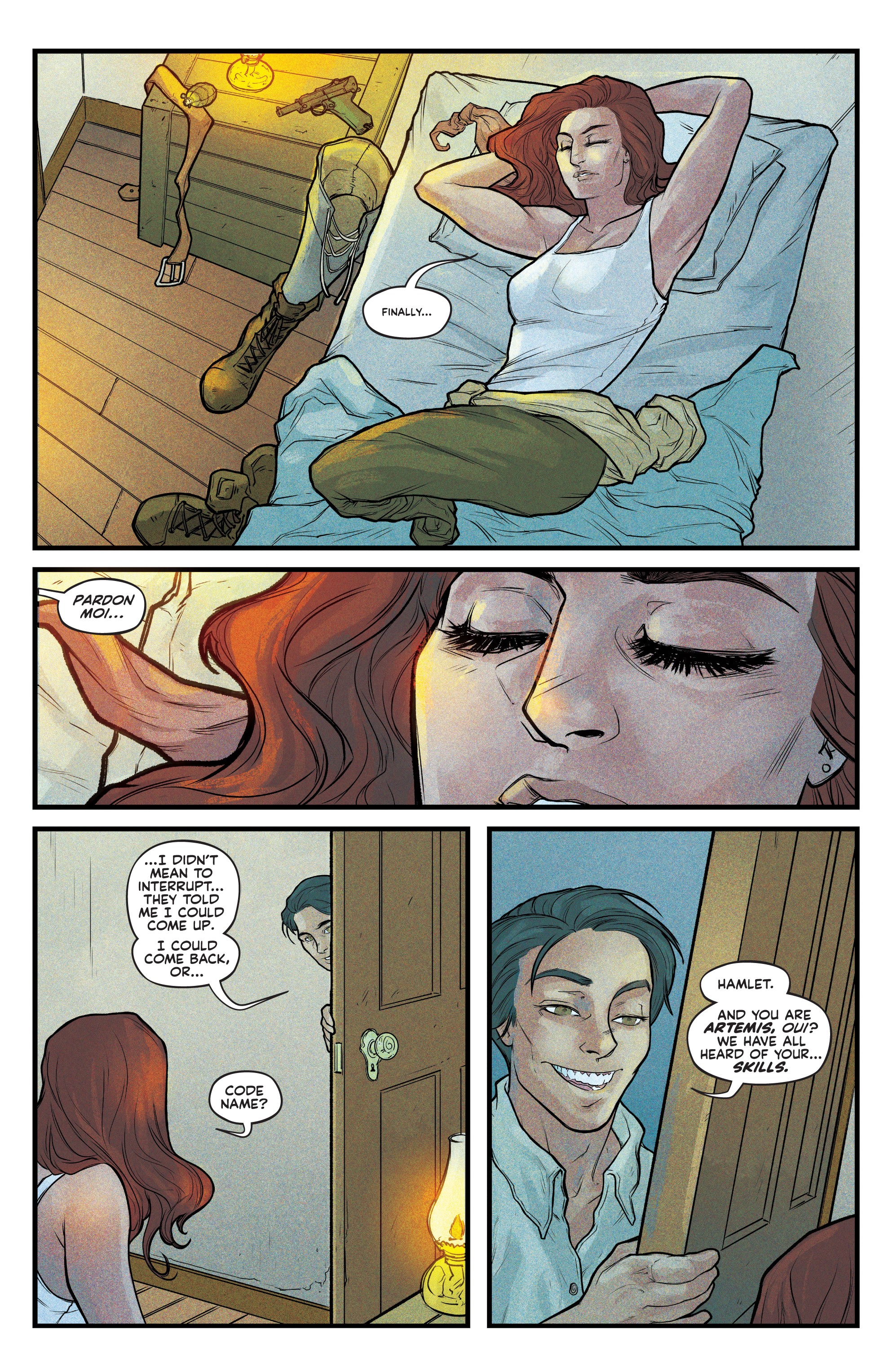 Read online Artemis and the Assassin comic -  Issue #1 - 18