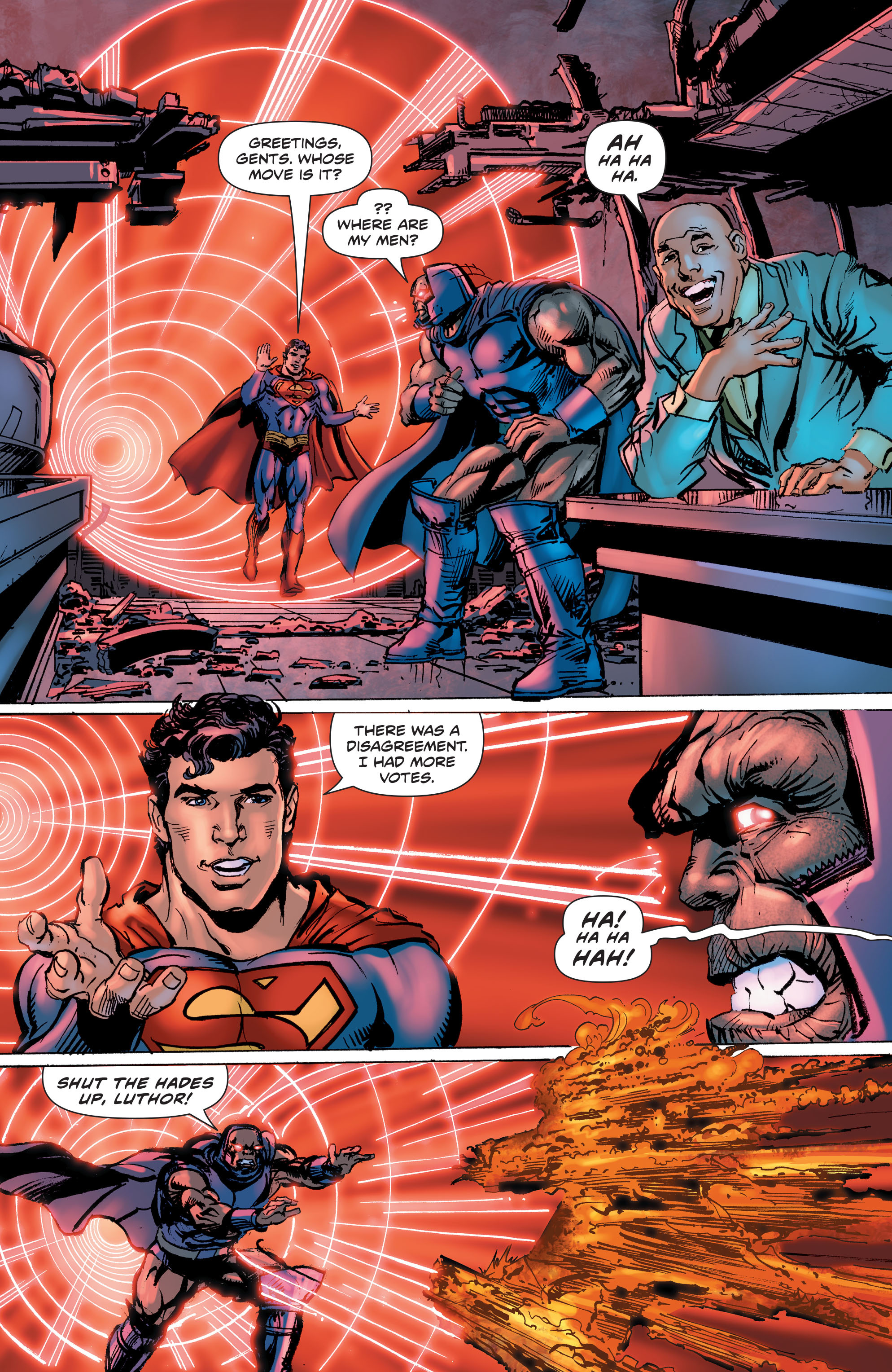 Read online Superman: The Coming of the Supermen comic -  Issue #5 - 20