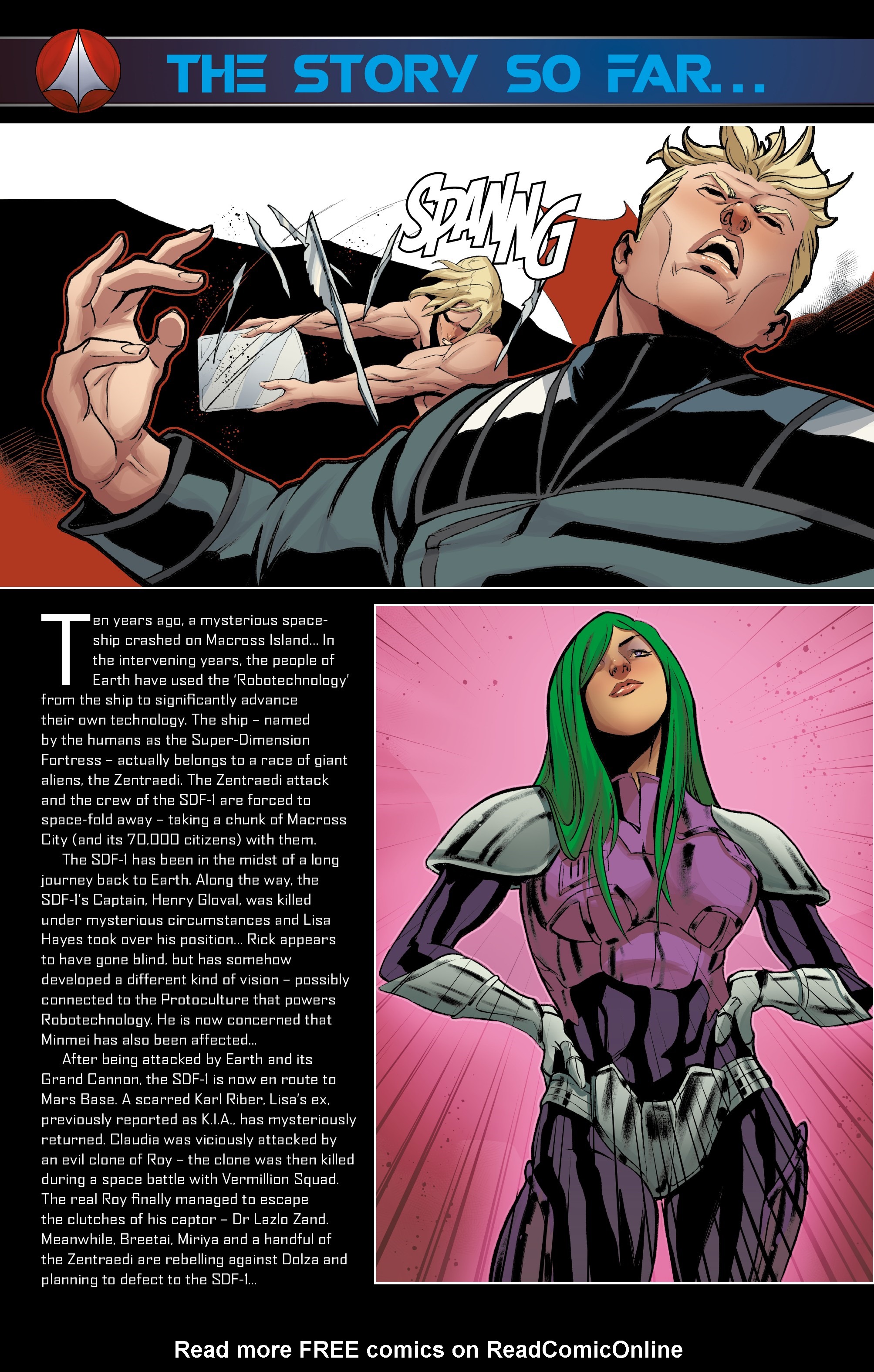 Read online Robotech (2017) comic -  Issue #18 - 3