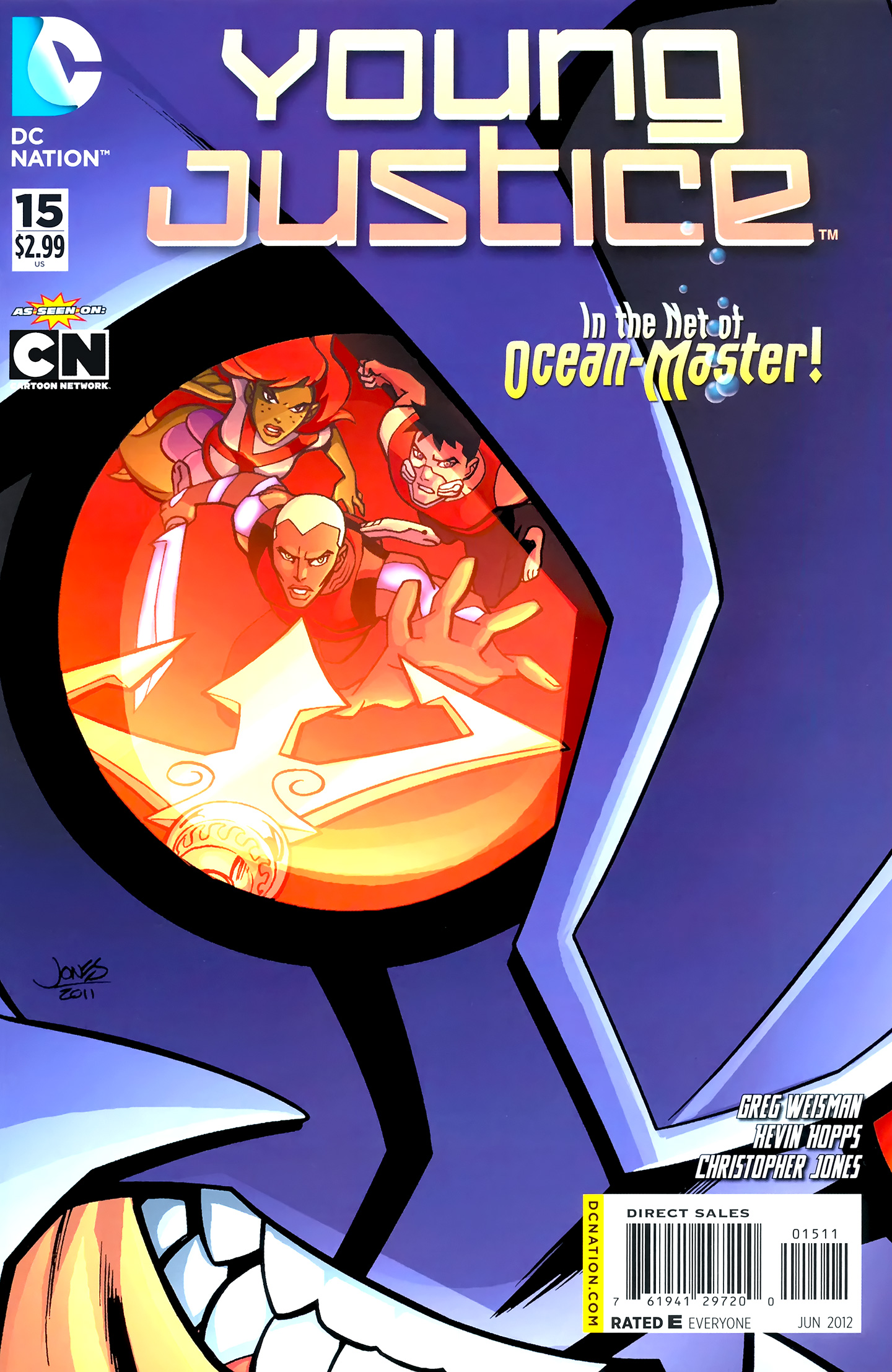 Read online Young Justice (2011) comic -  Issue #15 - 1