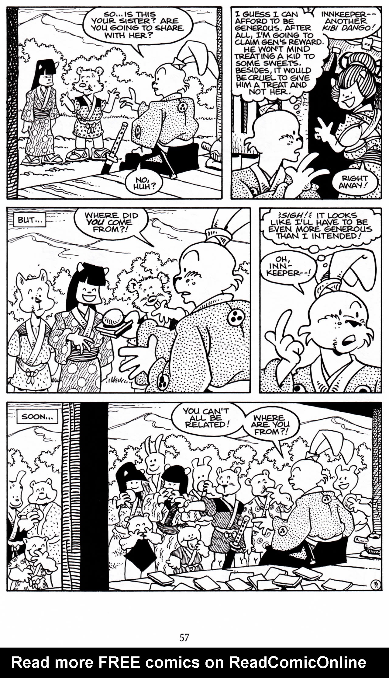 Read online Usagi Yojimbo (1996) comic -  Issue #25 - 4