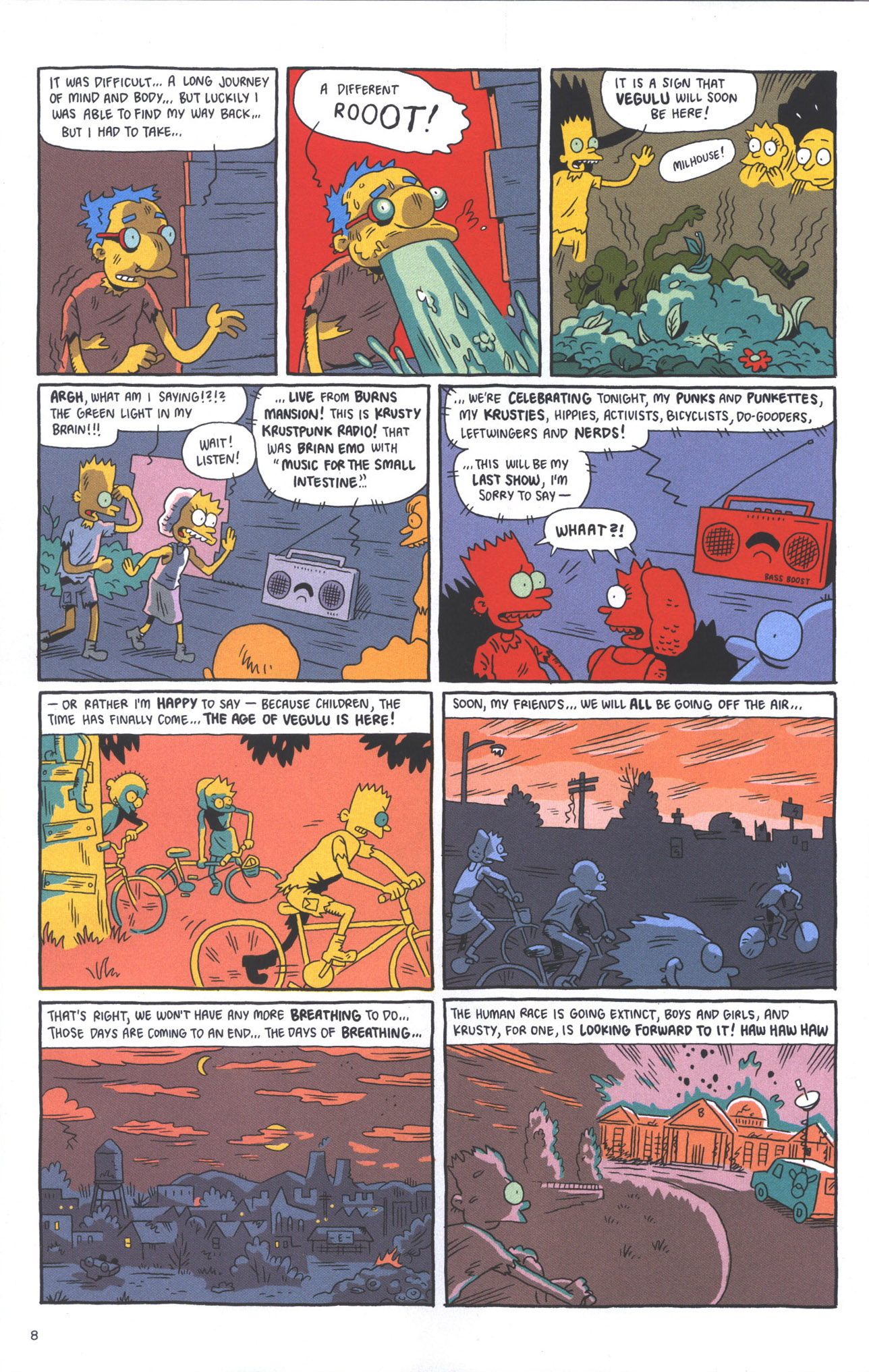 Read online Treehouse of Horror comic -  Issue #15 - 11