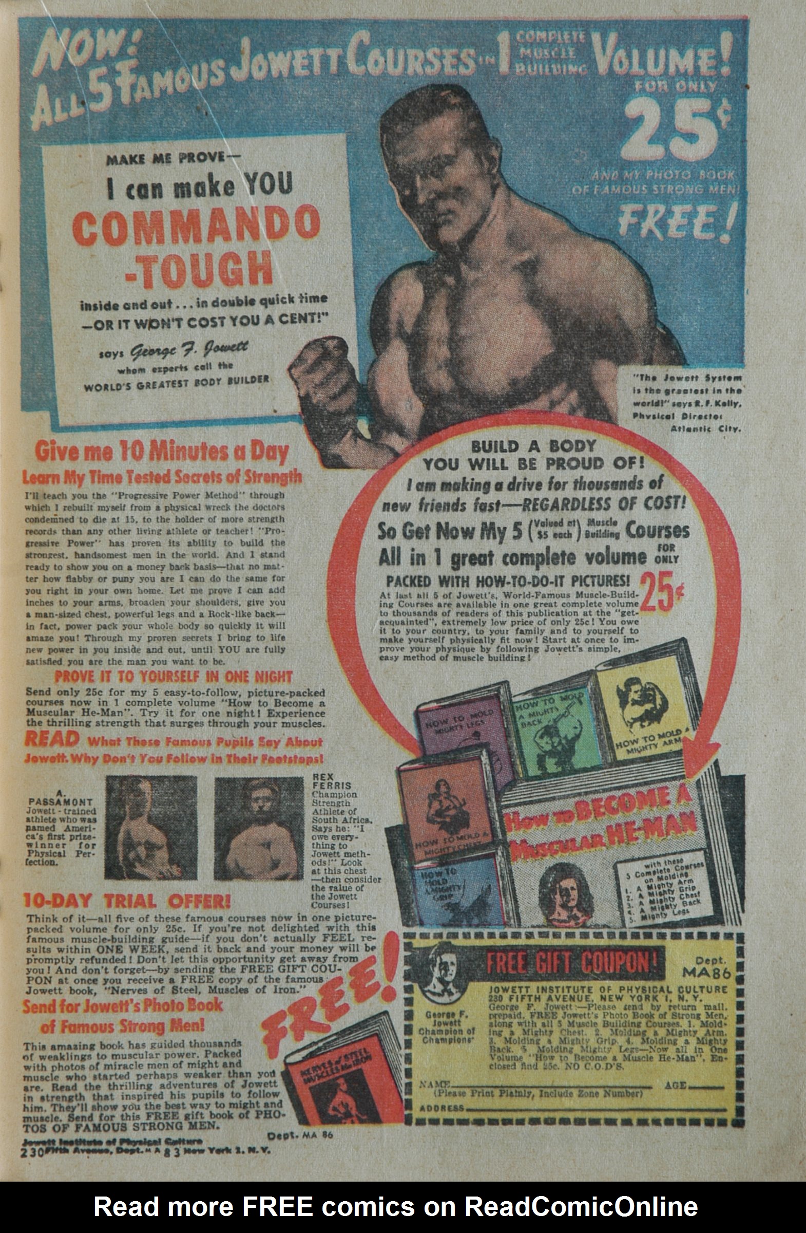 Read online Blonde Phantom Comics comic -  Issue #18 - 19