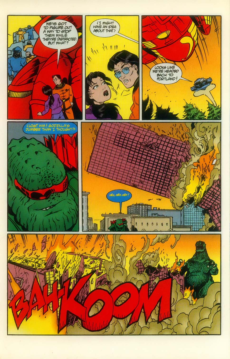 Godzilla (1995) Issue #8 #9 - English 13