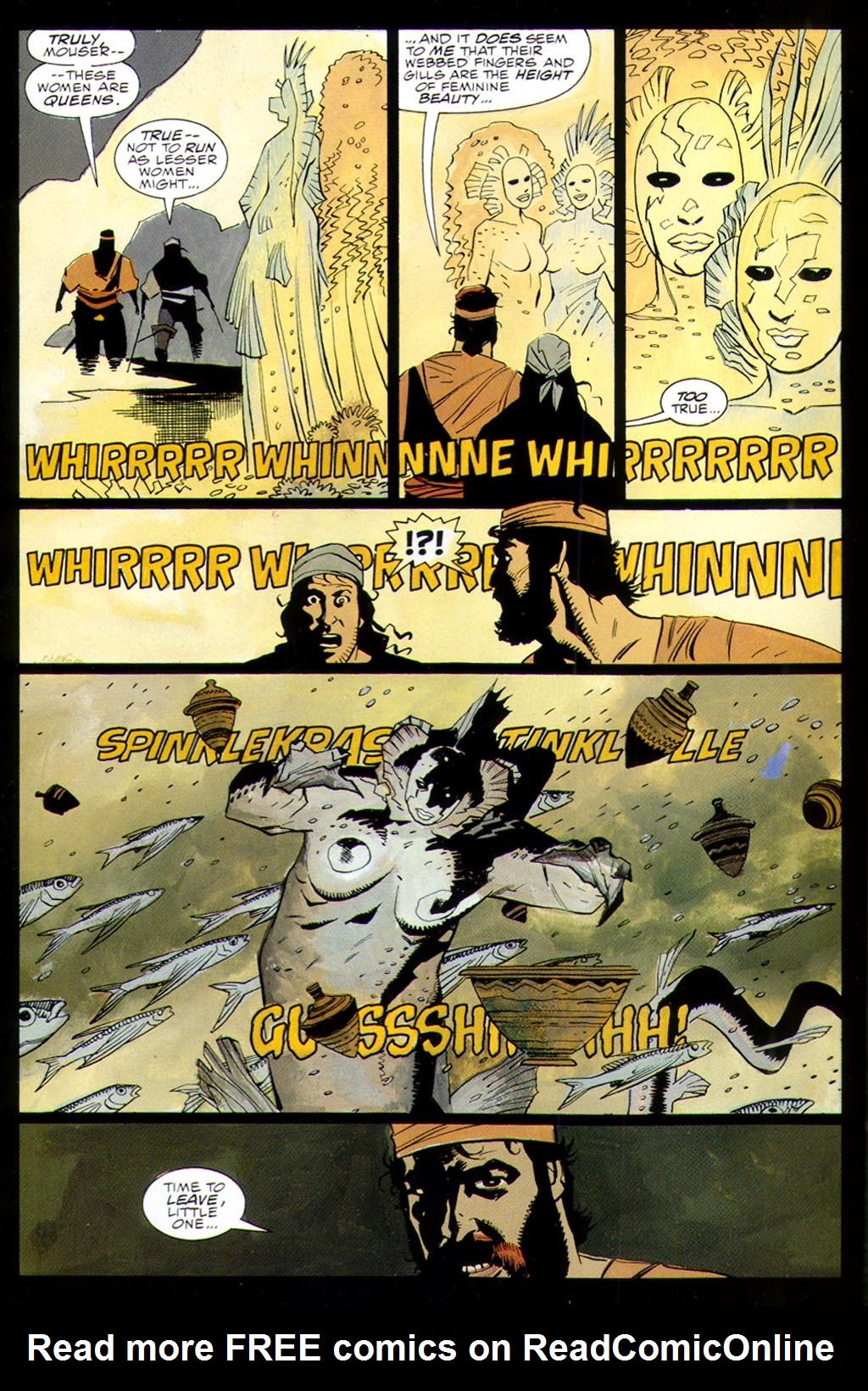 Read online Fafhrd and the Gray Mouser comic -  Issue #4 - 44