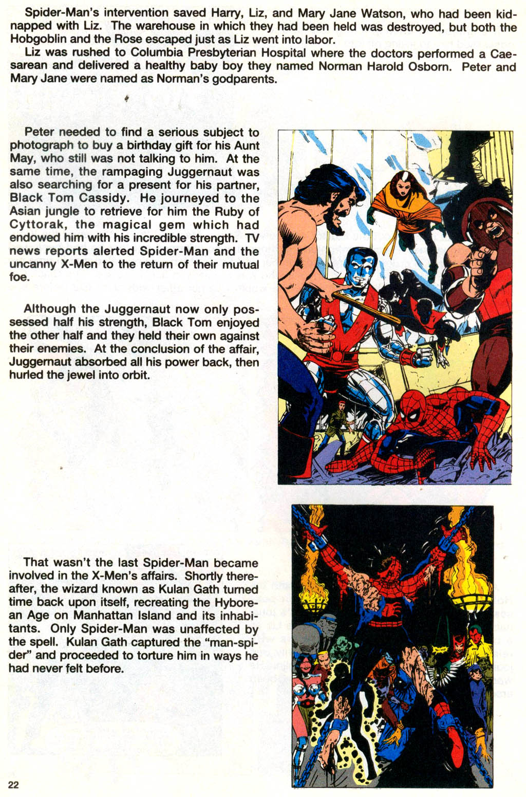 Read online Spider-Man Saga (1991) comic -  Issue #4 - 24